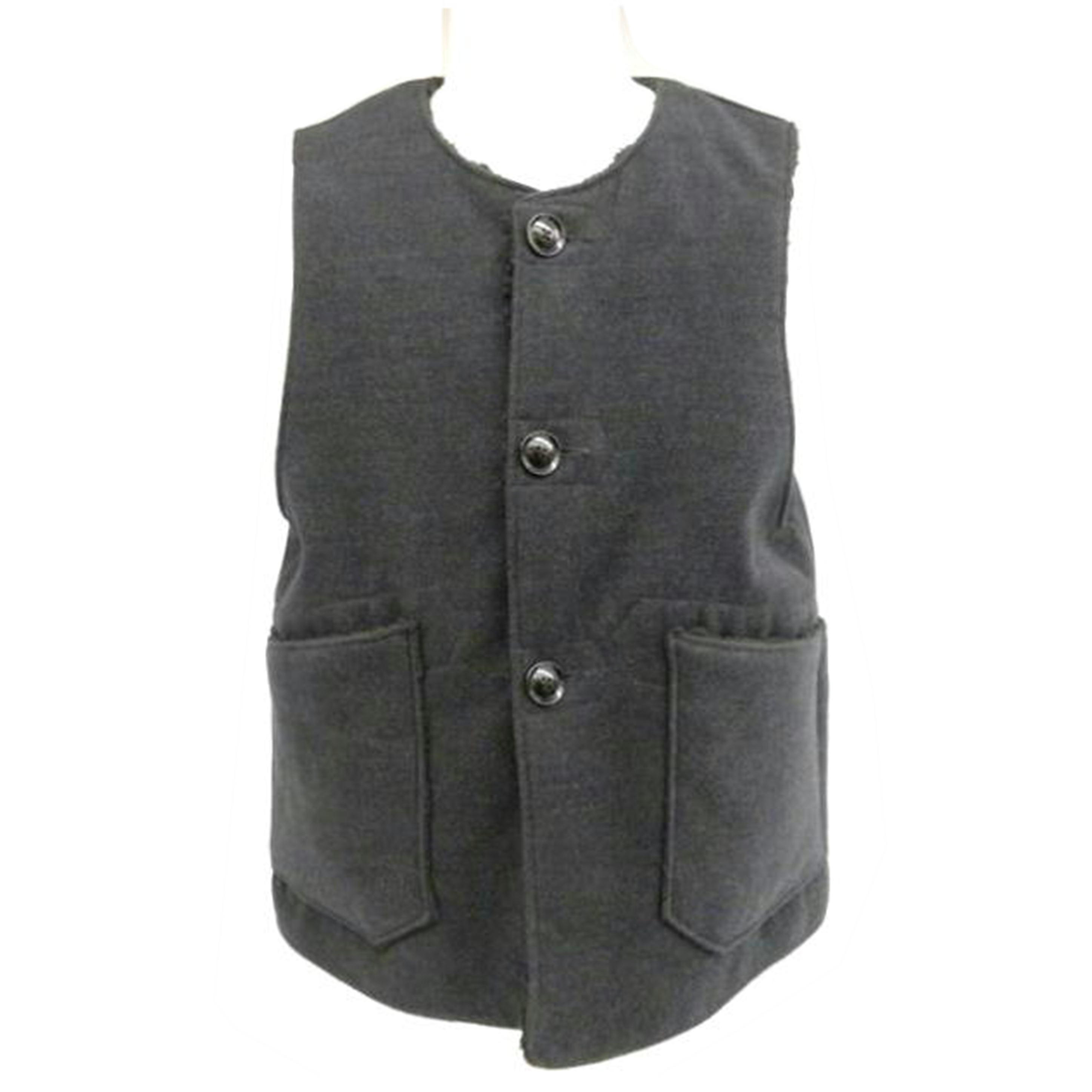 【今週末特別値下げ】Engineered Garments フードベスト S Engineered Garments フード付きブラックベスト Sサイズ
