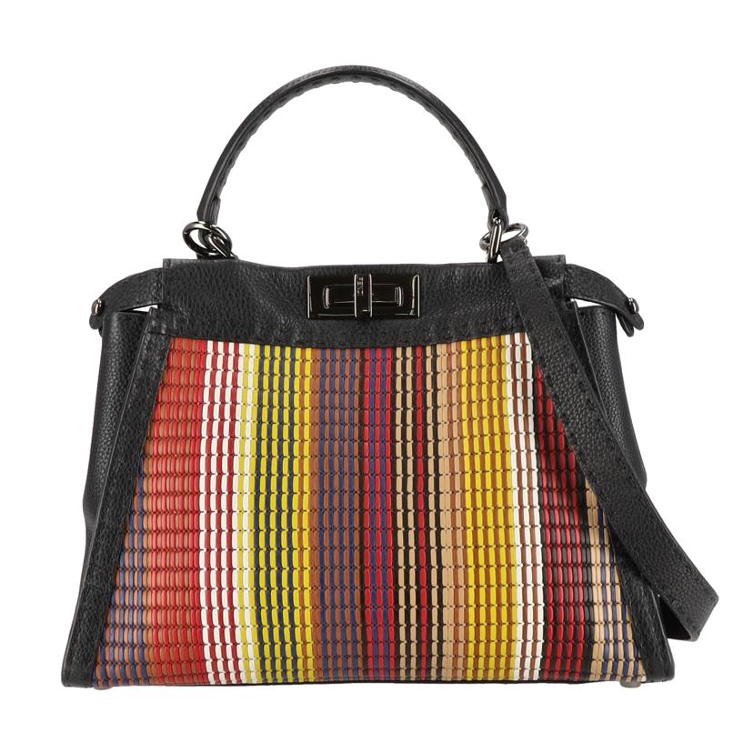 楽天市場】FENDI フェンディ ピーカブーミニ 8BN244 ショルダーバッグ