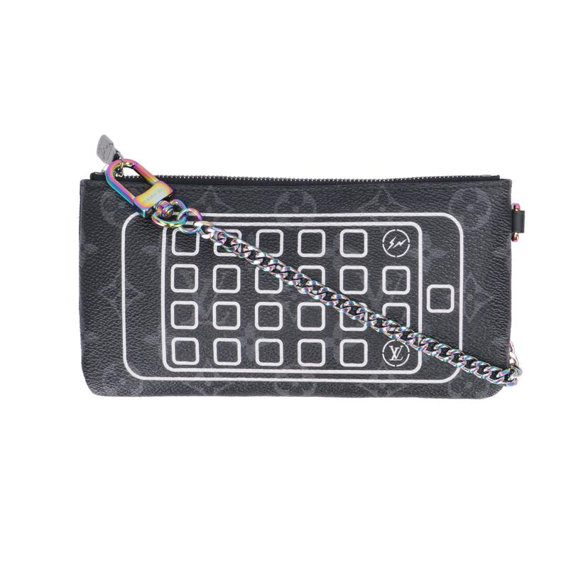 正規品　超美品 ヴィトン M69534 ダブルフオンポーチ モノグラムエクリプス 楽天市場】【未使用品】ルイヴィトン【LOUIS VUITTON】M69534 ダブル