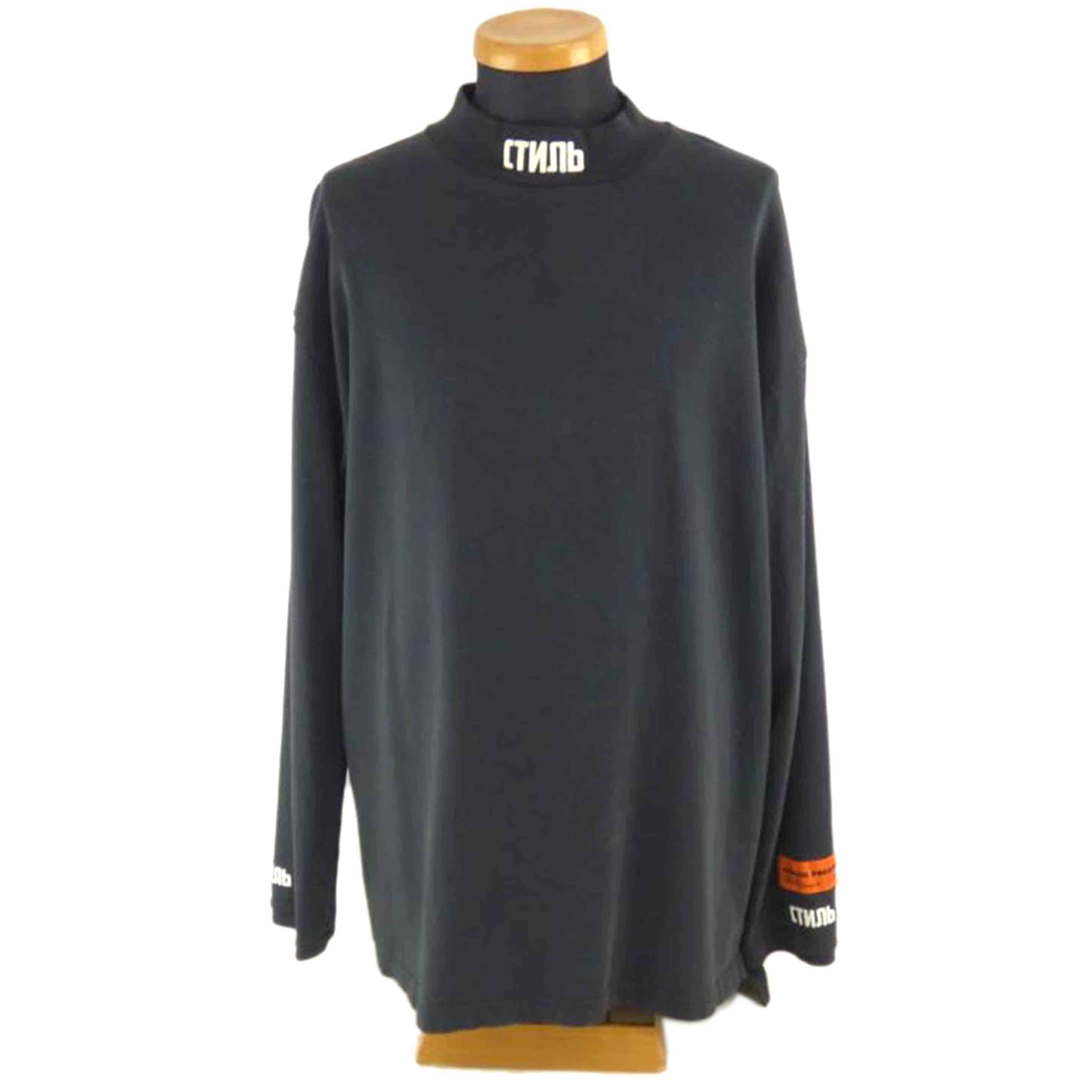 楽天市場】HERON PRESTON ヘロンプレストン モックネックT 風格刺繍