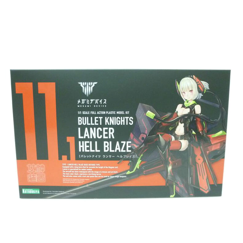 KOTOBUKIYA 壽屋/1/1 BULLET KNIGHTS ランサー HELL BLAZE 「メガミデバイス」/KP528X/SAランク/88【中古】