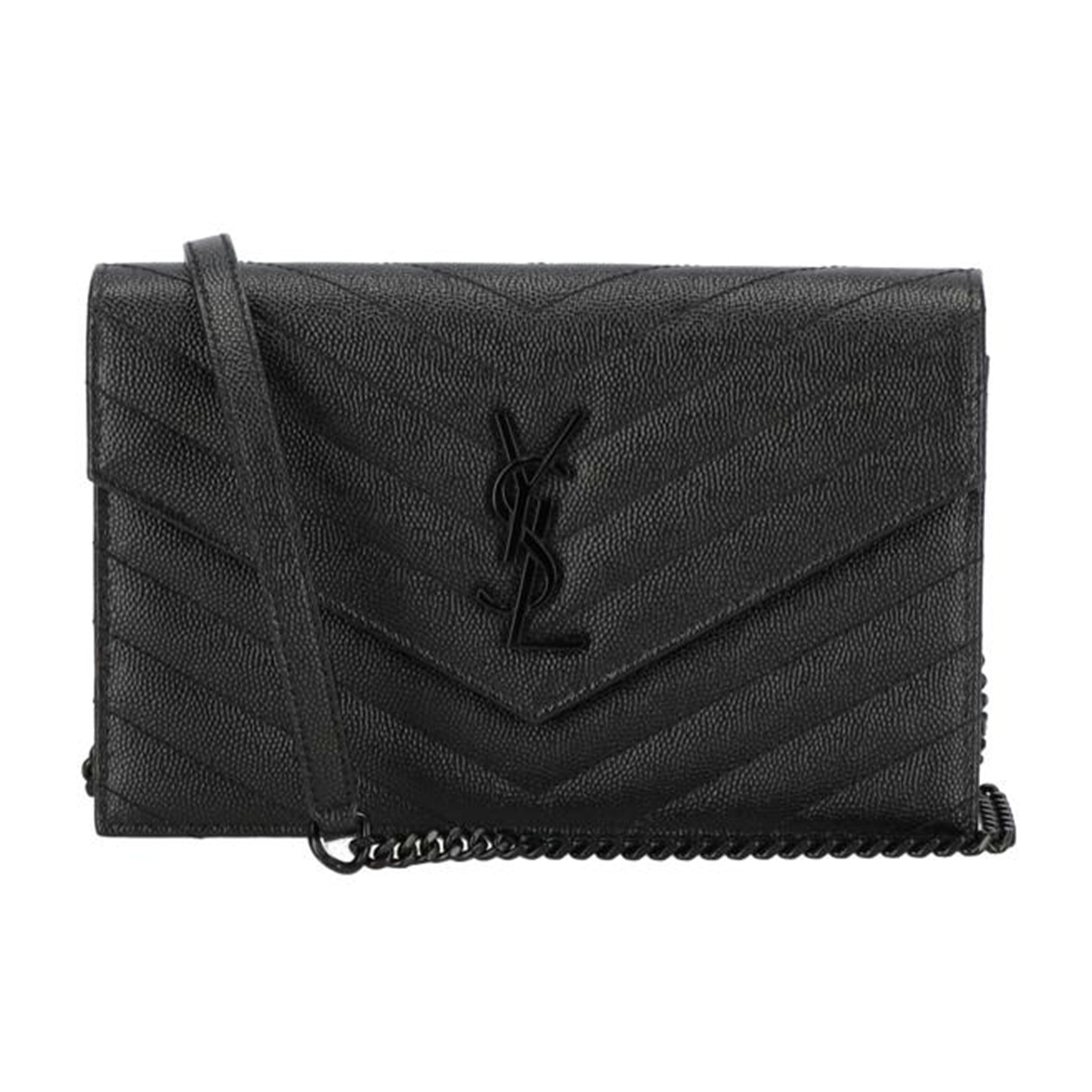 交渉中サンローランパリ　ウォレットチェーン　saintlaurentparis SaintLaurentPARISウォレットチェーン（サンローラン レザー付き