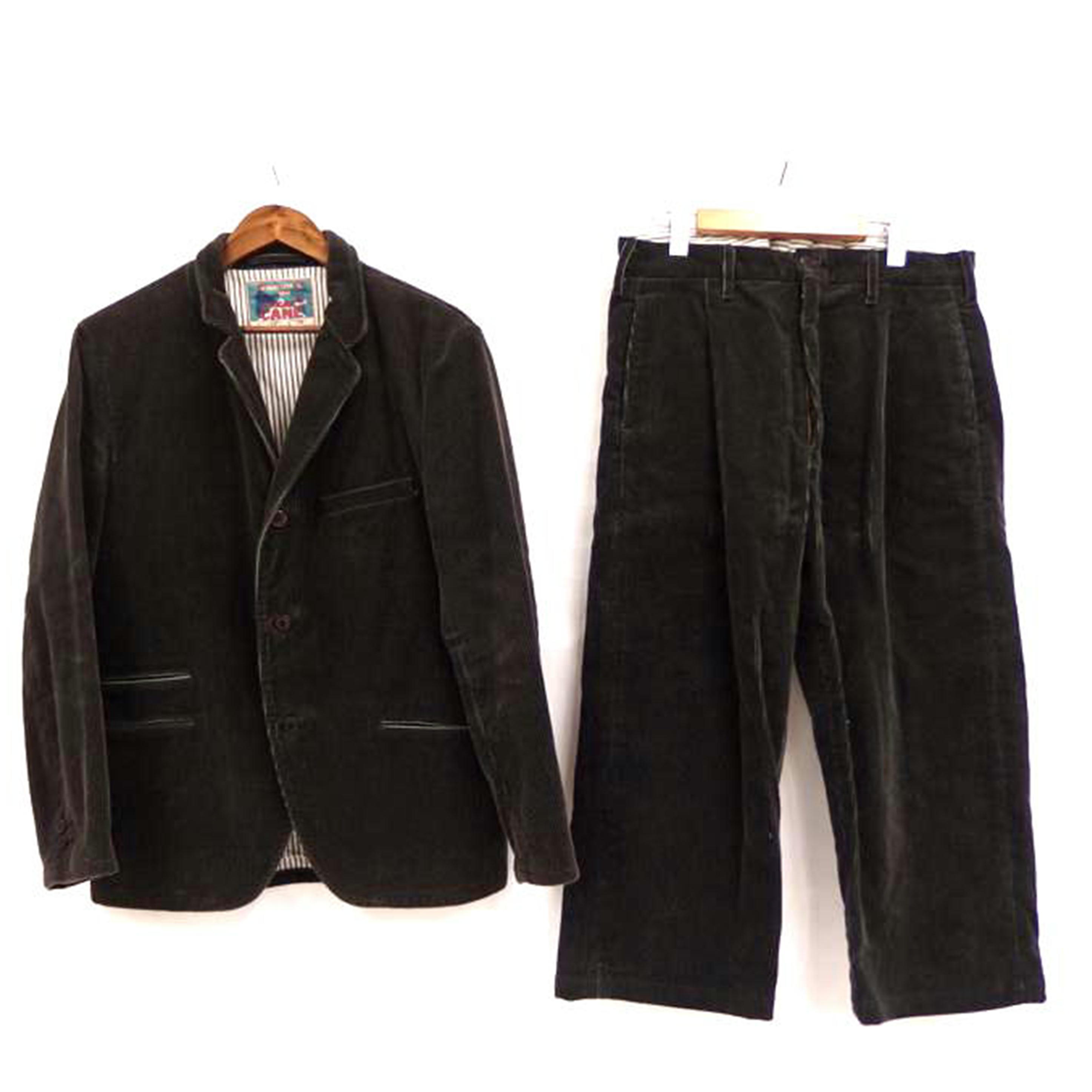 美品 sugar cane シュガーケーン オーバーオール つなぎ SUGAR CANE メンズつなぎ、オールインワン｜ファッション
