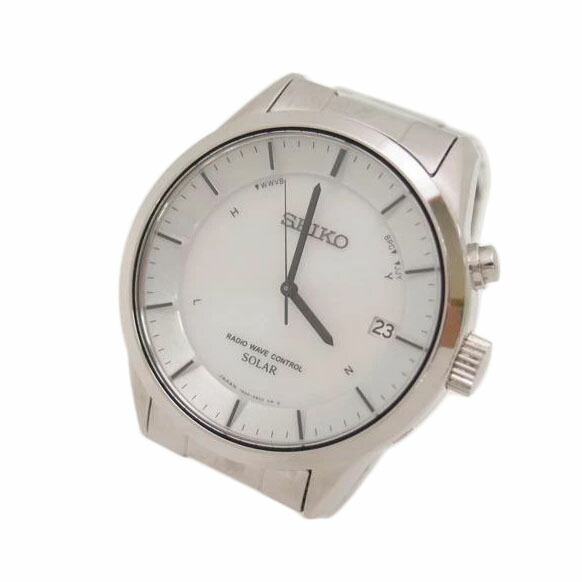 ＳＥＩＫＯ スピリット SBTM003 渡辺力監修 ソーラー電波時計 セイコー 楽天市場】【緑屋質屋】セイコー スピリット SBTM003 渡辺力氏