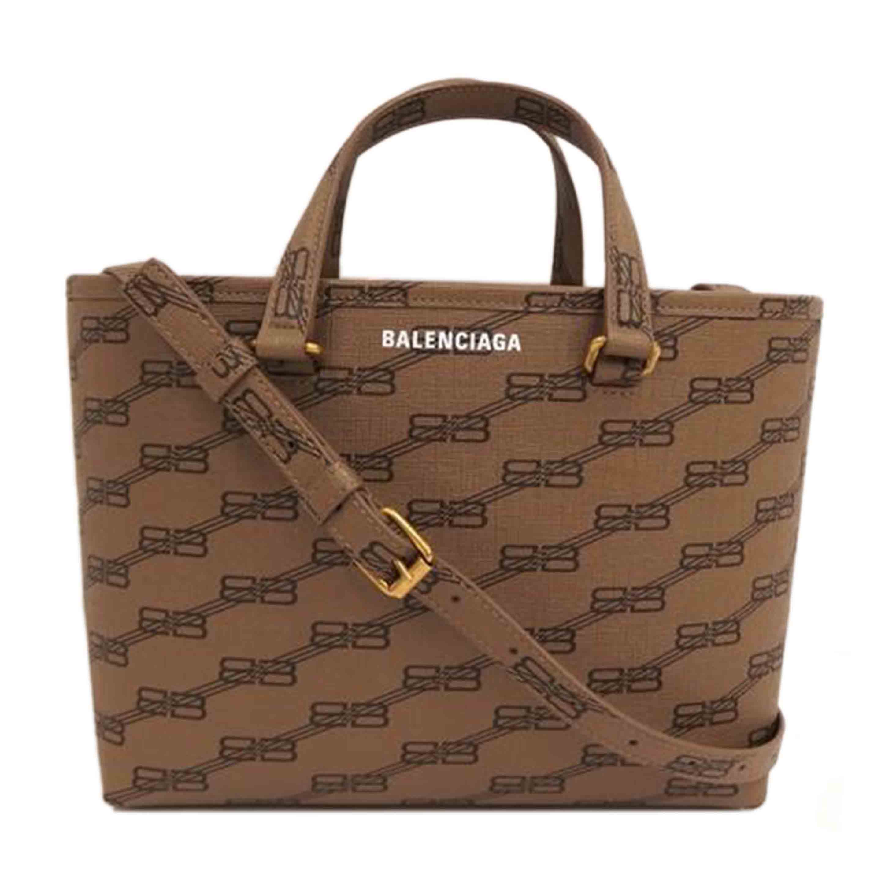 BALENCIAGA トートバッグ BBモノグラム シグネチャー ミディアム バレンシアガ/トートバッグ/BBモノグラム シグネチャー