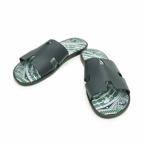 楽天市場】HERMES エルメス 152415ZH ｲｽﾞﾐｰﾙ サンダル USED-S g22-216