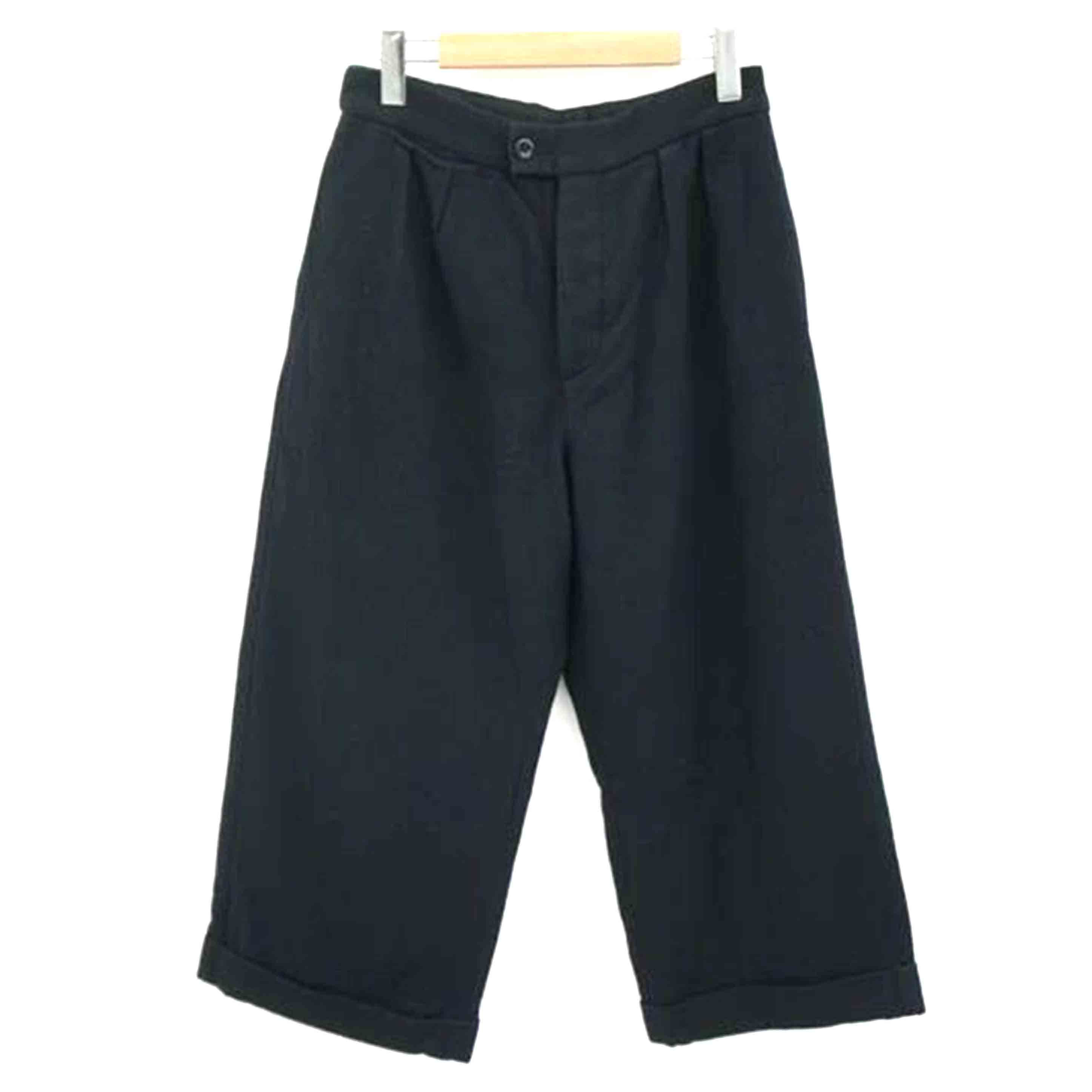 美品 MARGARET HOWELL ウールパンツ バックル スラックス DRY WOOL SUITING TROUSERS | MARGARET HOWELL（マーガレット