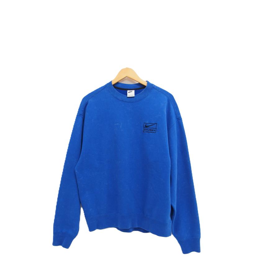 NIKE × STUSSY ナイキ × ステューシー/アシッドウォッシュフリース スウェット/DR4024-480/Bランク/22【中古】 13,067円
