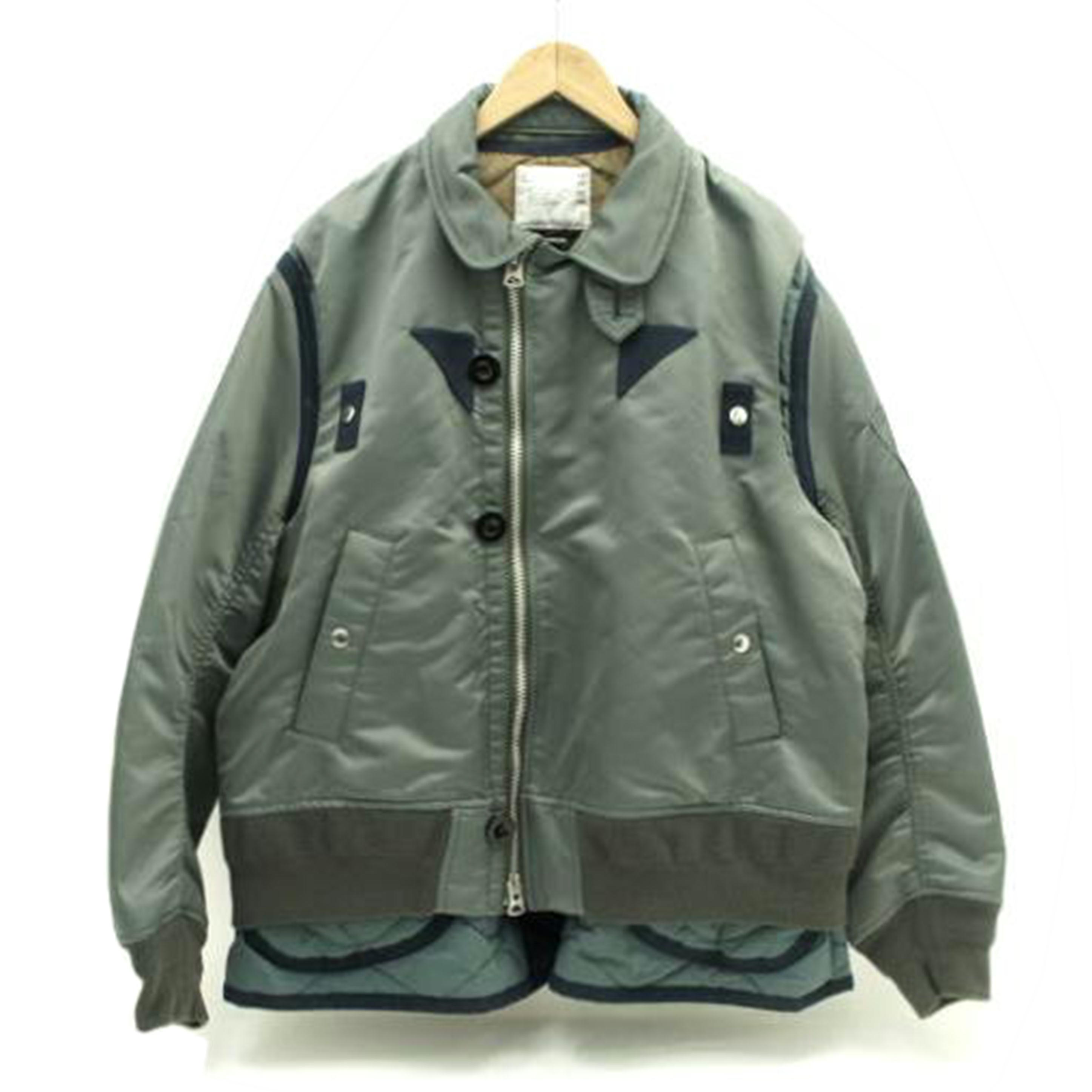 sacai ブルゾン Sacai - ナイロン ツイル ブルゾン | HBX