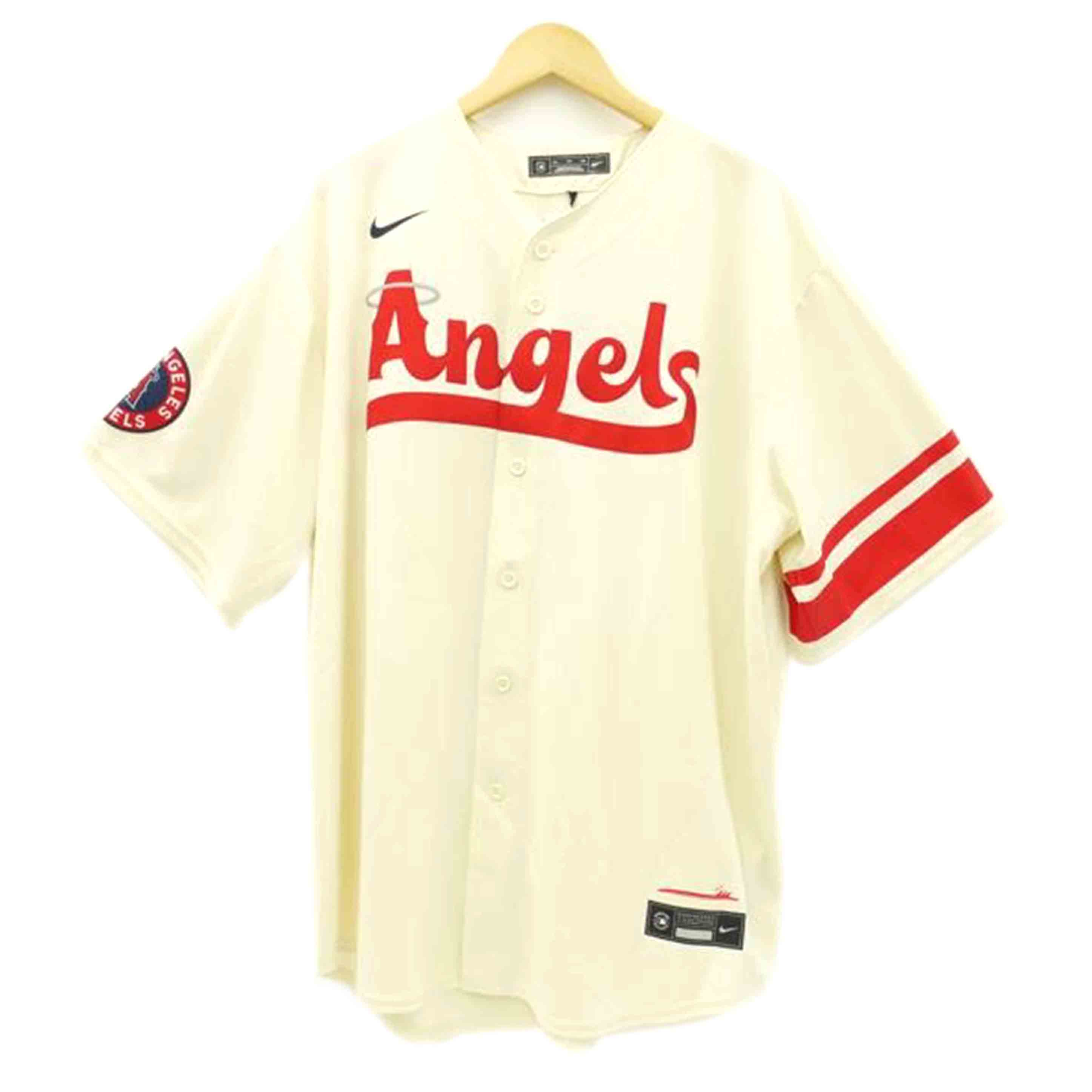 NIKE - ロサンゼルス　エンゼルス　ユニフォーム ロサンゼルス エンゼルス(LOSANGELES ANGELS)】Nike レプリカ