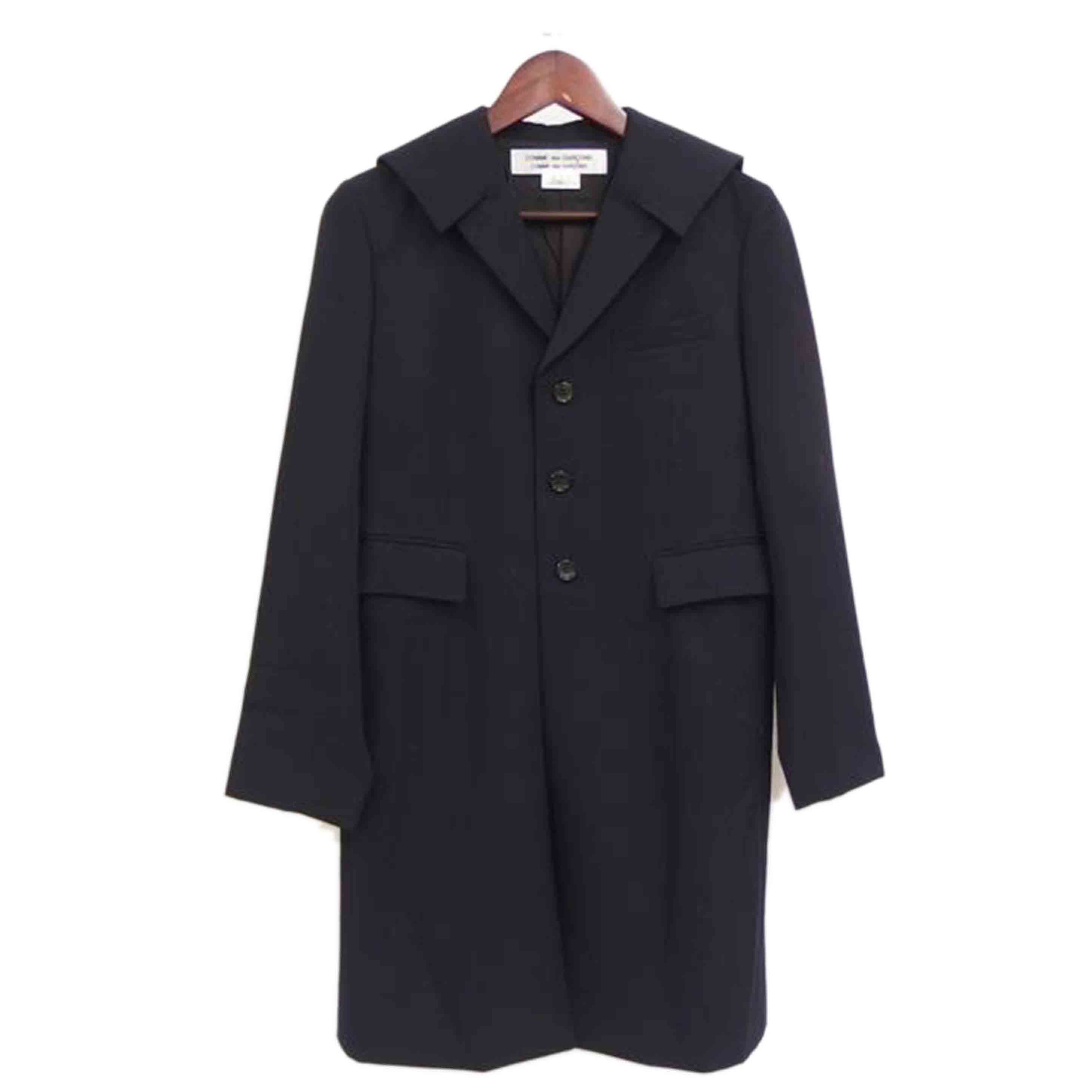 楽天市場】【中古】COMME des GARCONS 縮戒変形ショートトレンチ