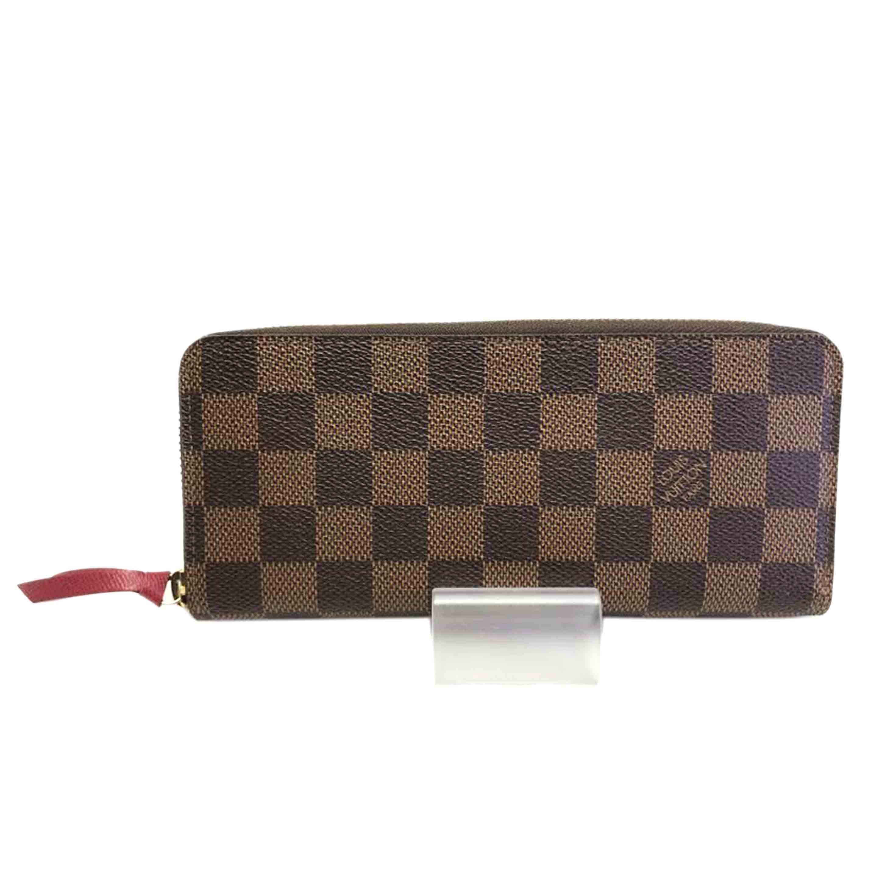 LOUIS VUITTON ルイ･ヴィトン/ポルトフォイユ･クレマンス/モノグラム/フューシャ/M60742/SD0***/AB序列付ける/51【中古】