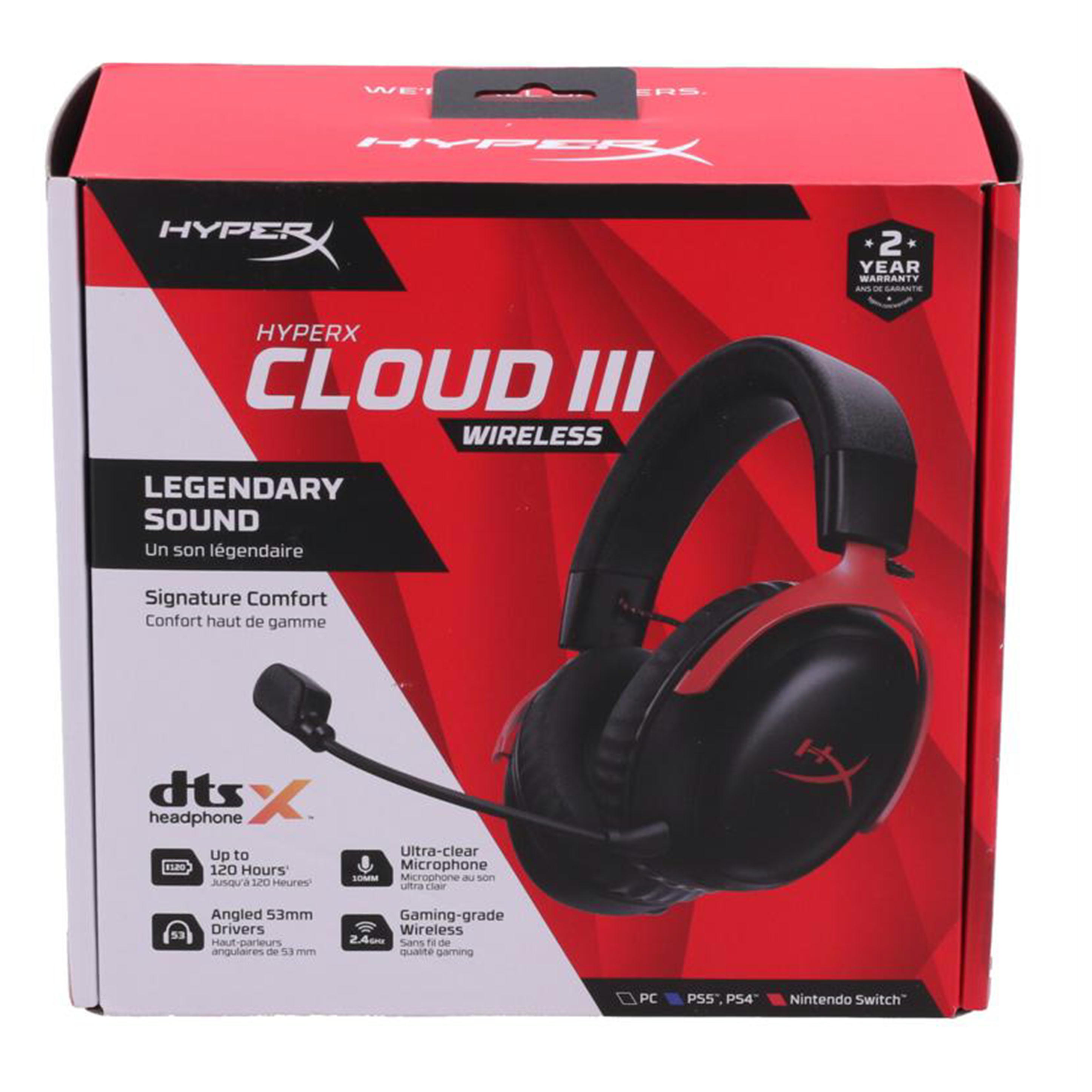HyperX ハイパーエックス/ゲーミングヘッドセット/Cloud III Wireless/C1W3520SYZ/Sランク/67【中古】