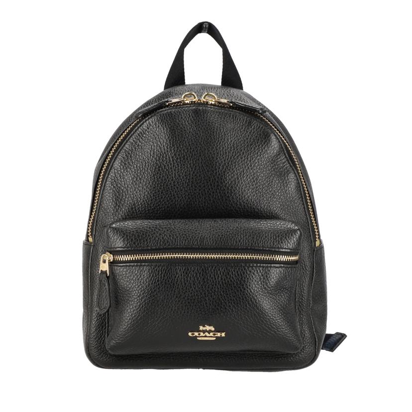 【美品】COACH チャーリー　レザー　ミニリュック　ブラック　F38263 楽天市場】コーチ COACH ミニ チャーリー バックパック ぺ