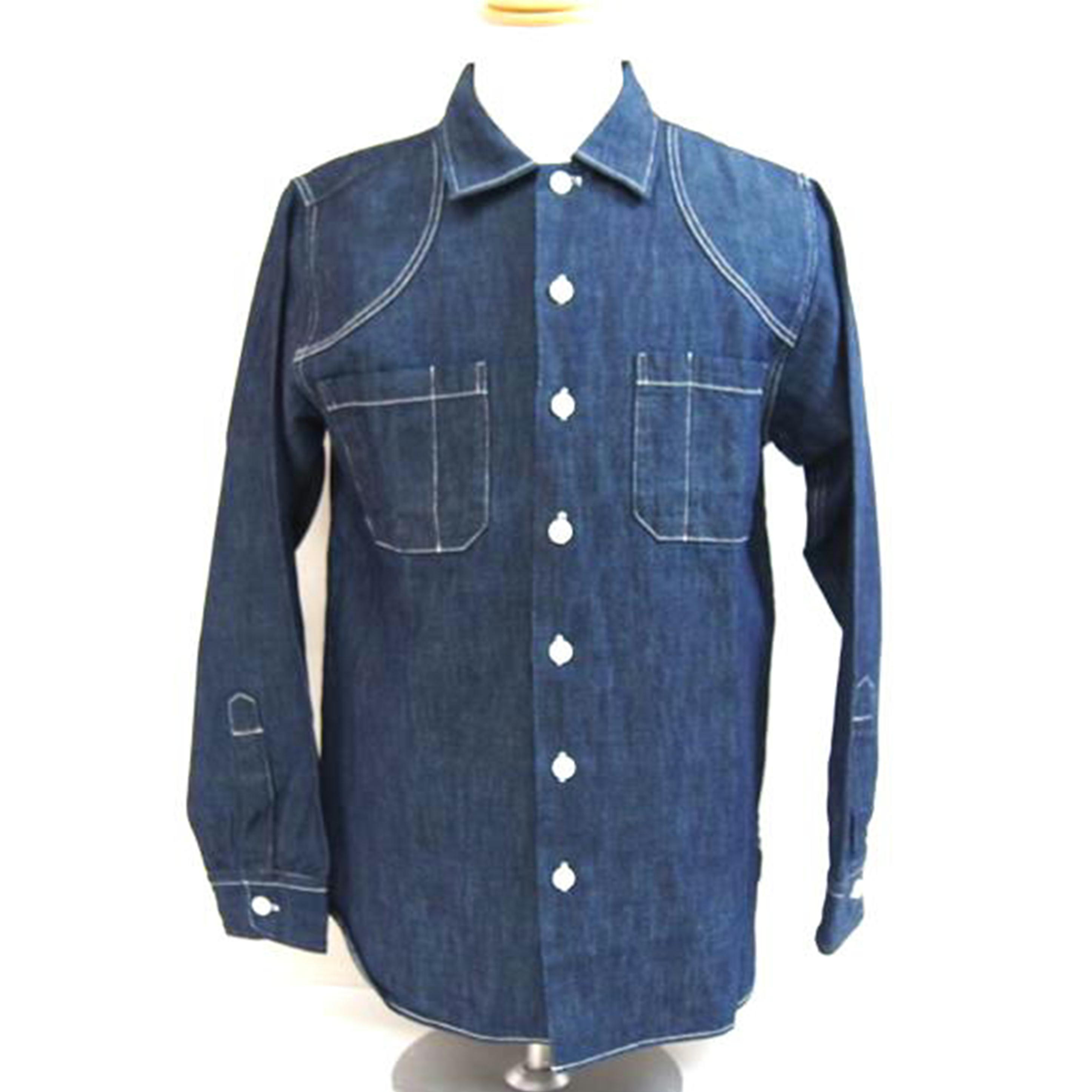 WEARHOUSE ウェアハウス/DUBBLE WORKS デニムシャツ/Aランク/71【中古】