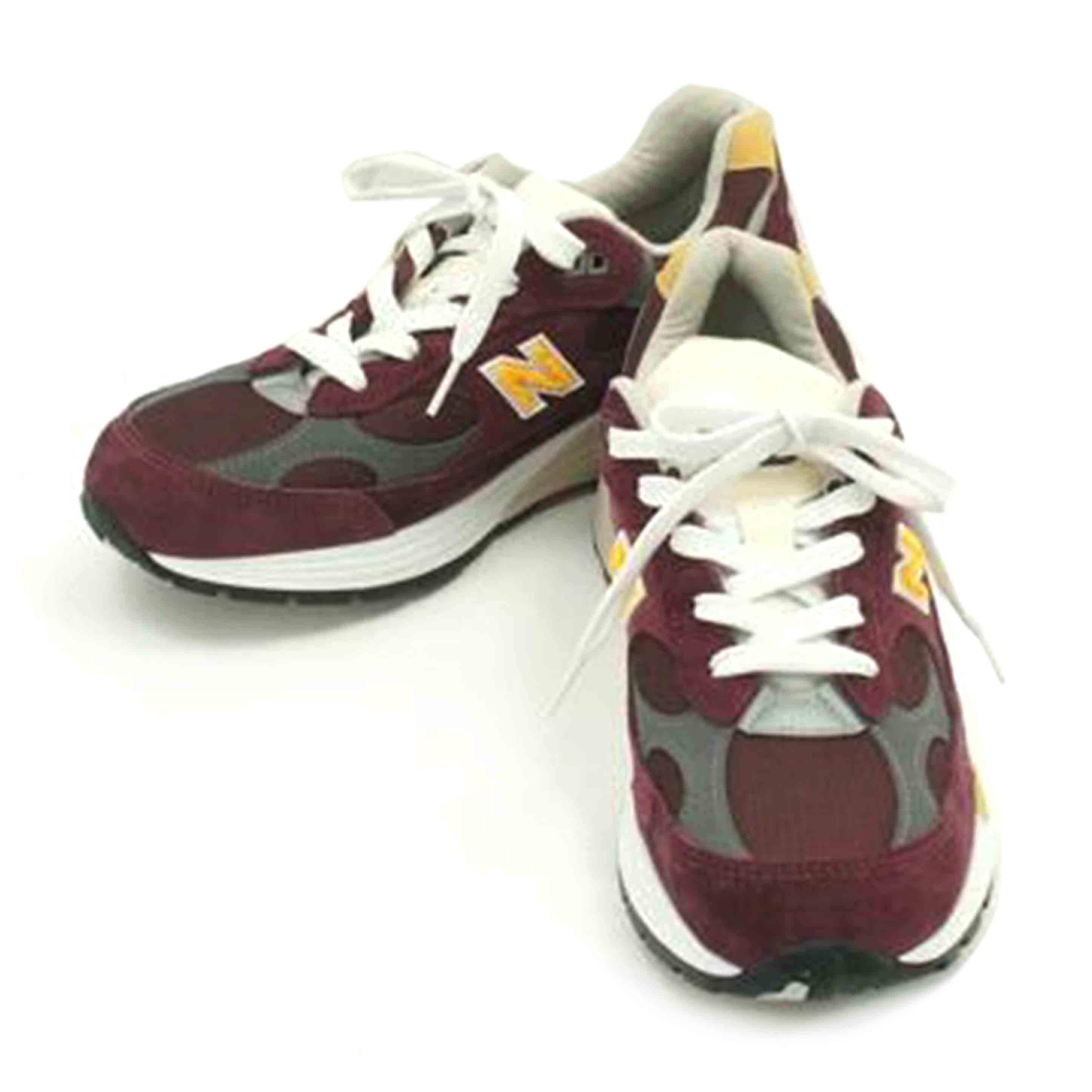 new balance ニュー平衡にする/992/バーガンディーゴールド/M992CA/大きさ:26糎/A価値づける/24【中古】