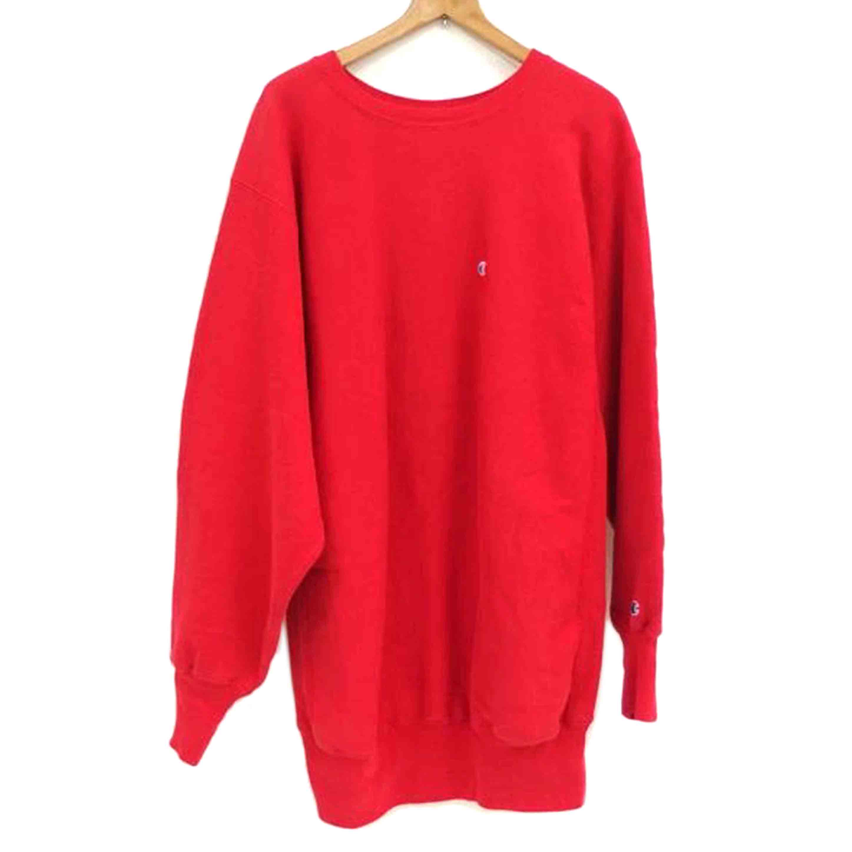 Champion チャンピオン/REVERS WEAVEトレーナー/刺繍タグ/90s/USA製/Bランク/24【中古】