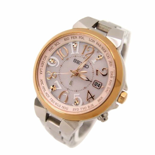 【希少】SEIKO ルキア 腕時計 1B25-0AW0 電波ソーラー チタン SEIKO - 【希少】SEIKO ルキア 腕時計 1B25-0AP0 電波ソーラー