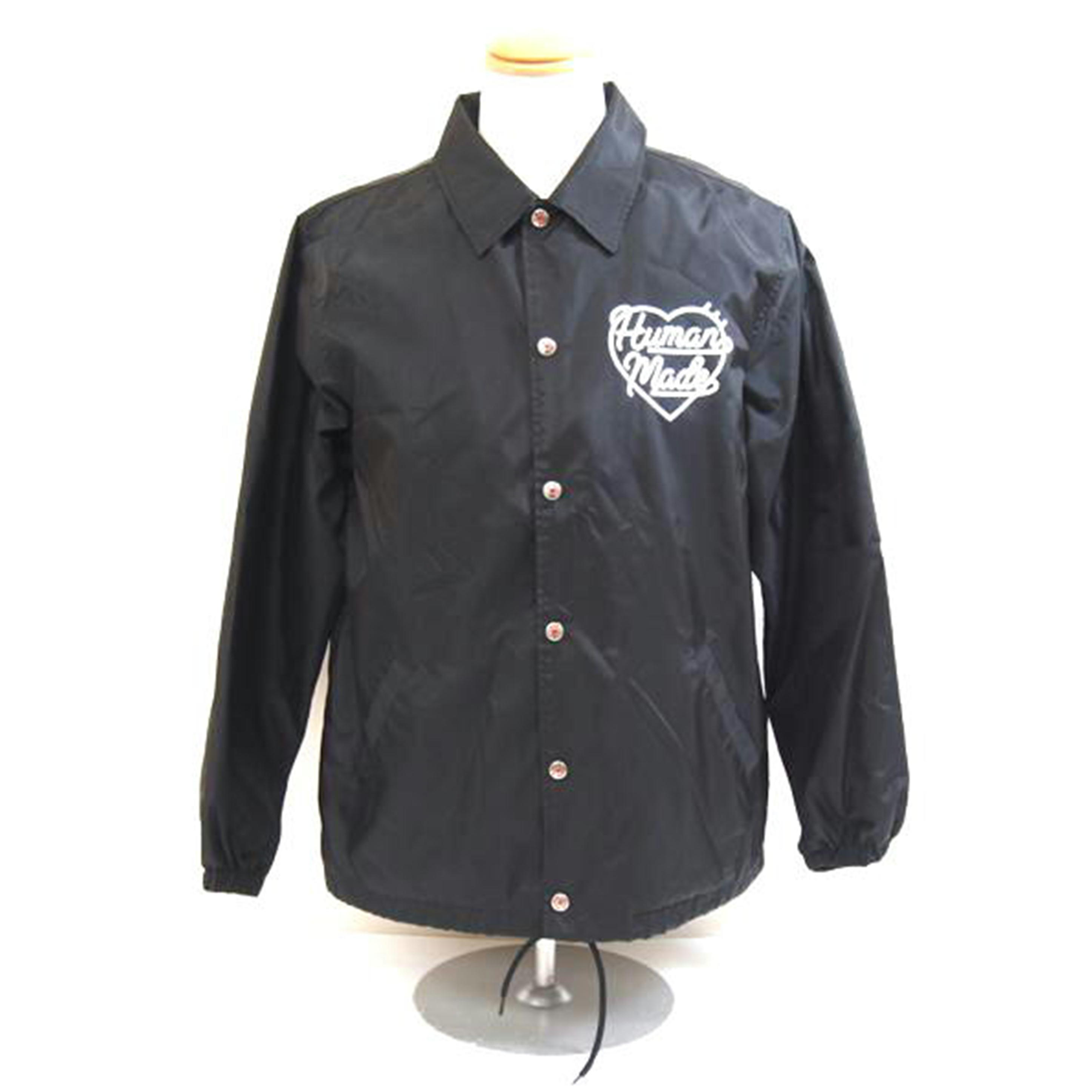 Human Made ヒューマンメイド コーチジャケット ブラック Human Made} ヒューマンメイド コーチジャケットCoach Jacket