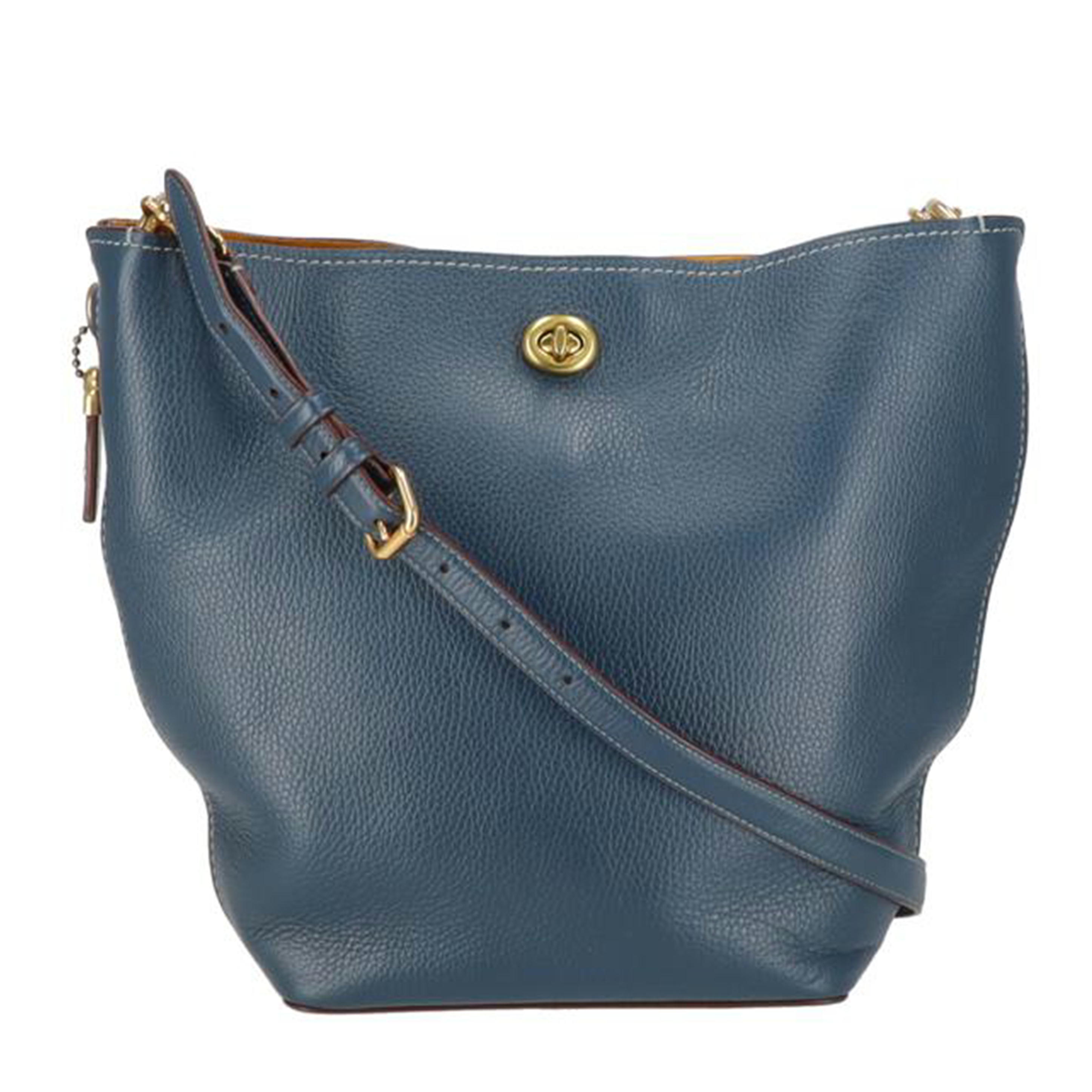 COACH コーチ職/グラブタンレザーダッフルショルダー/50115/DF/A序列付ける/09【中古】