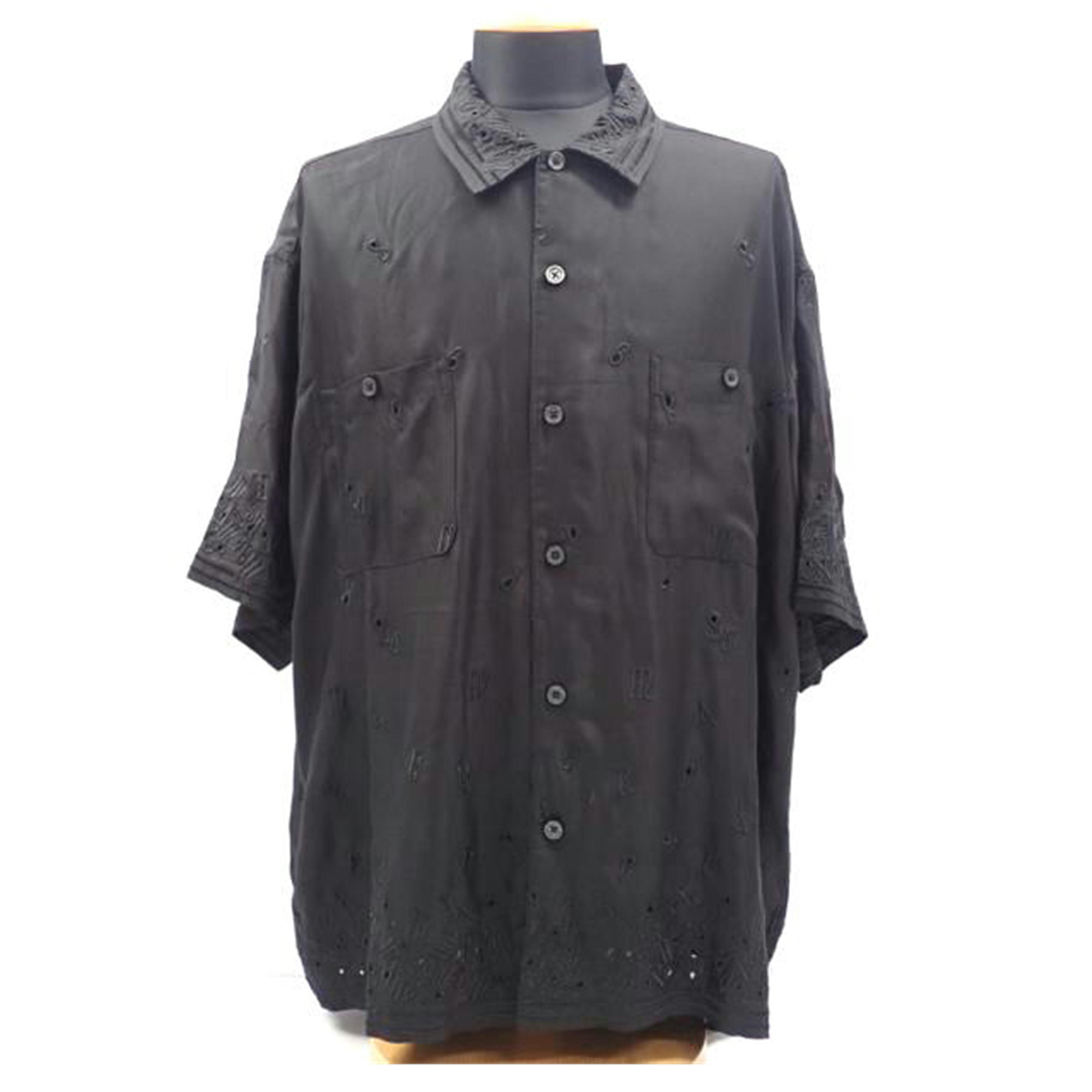 supreme 23SS Shirt 半袖シャツ/M/シュプリーム/ブラック 中古・古着通販】Supreme (シュプリーム) 23SS Nouveau