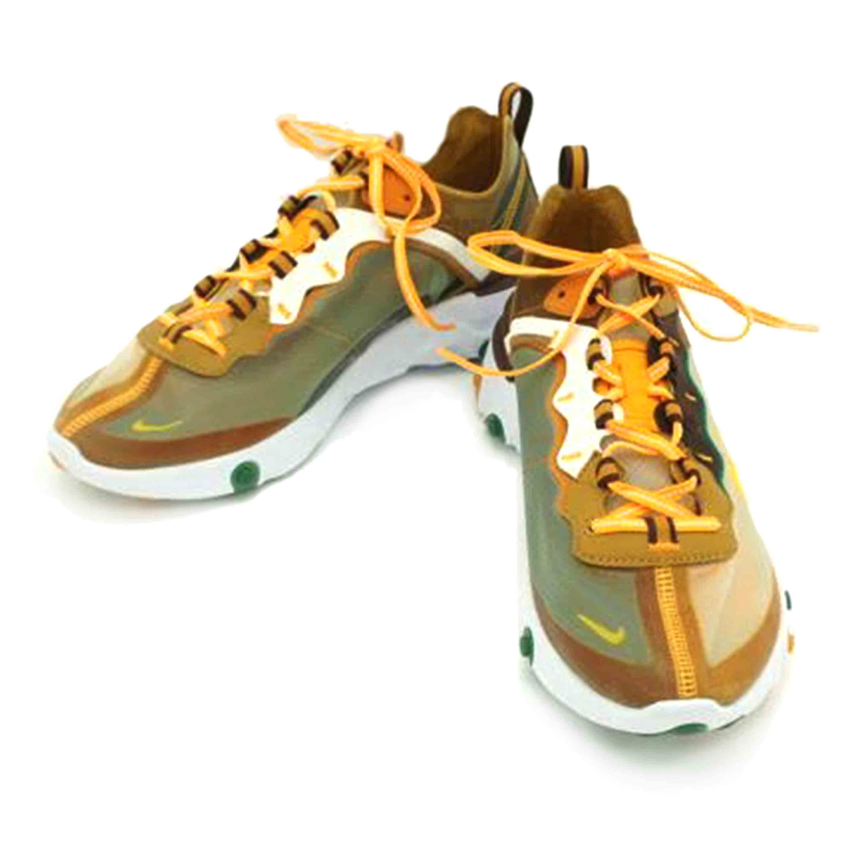 NIKE ナイキ/リアクトエレメント87オレンジ色/緑であること/CJ6897-113/大きさ:27.5珊/A位置づける/75【中古】