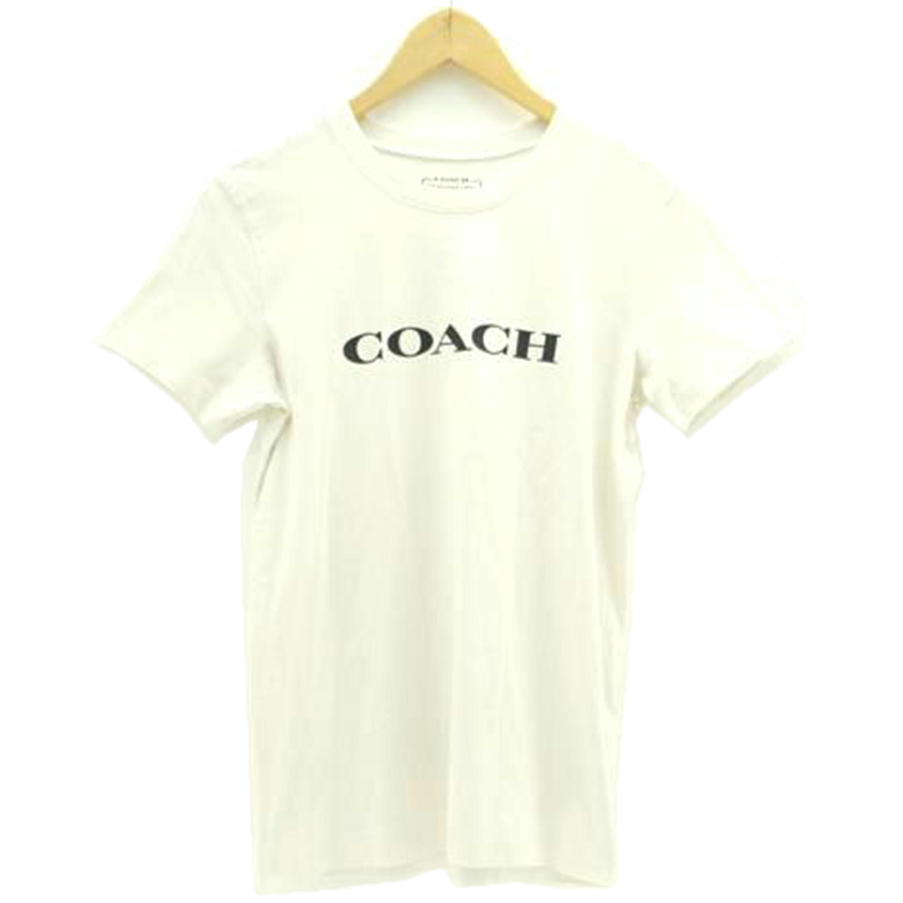 coach Tシャツ 刺繍 ロゴ COACH 刺繍 Tシャツ ホワイト - メルカリ