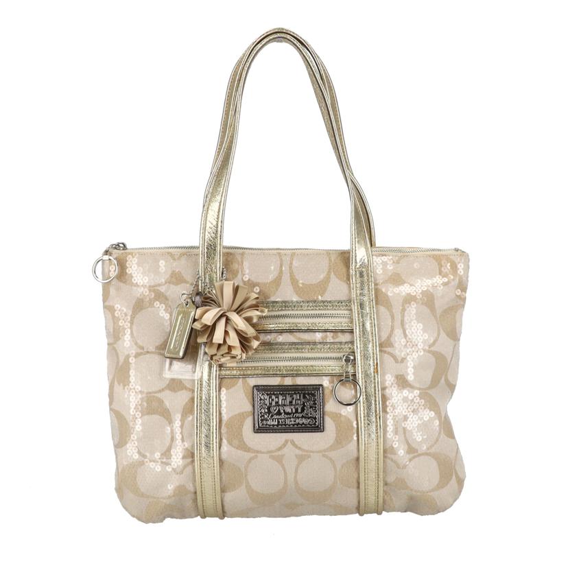 楽天市場】コーチ 2WAY トートバッグ スパンコール 13821