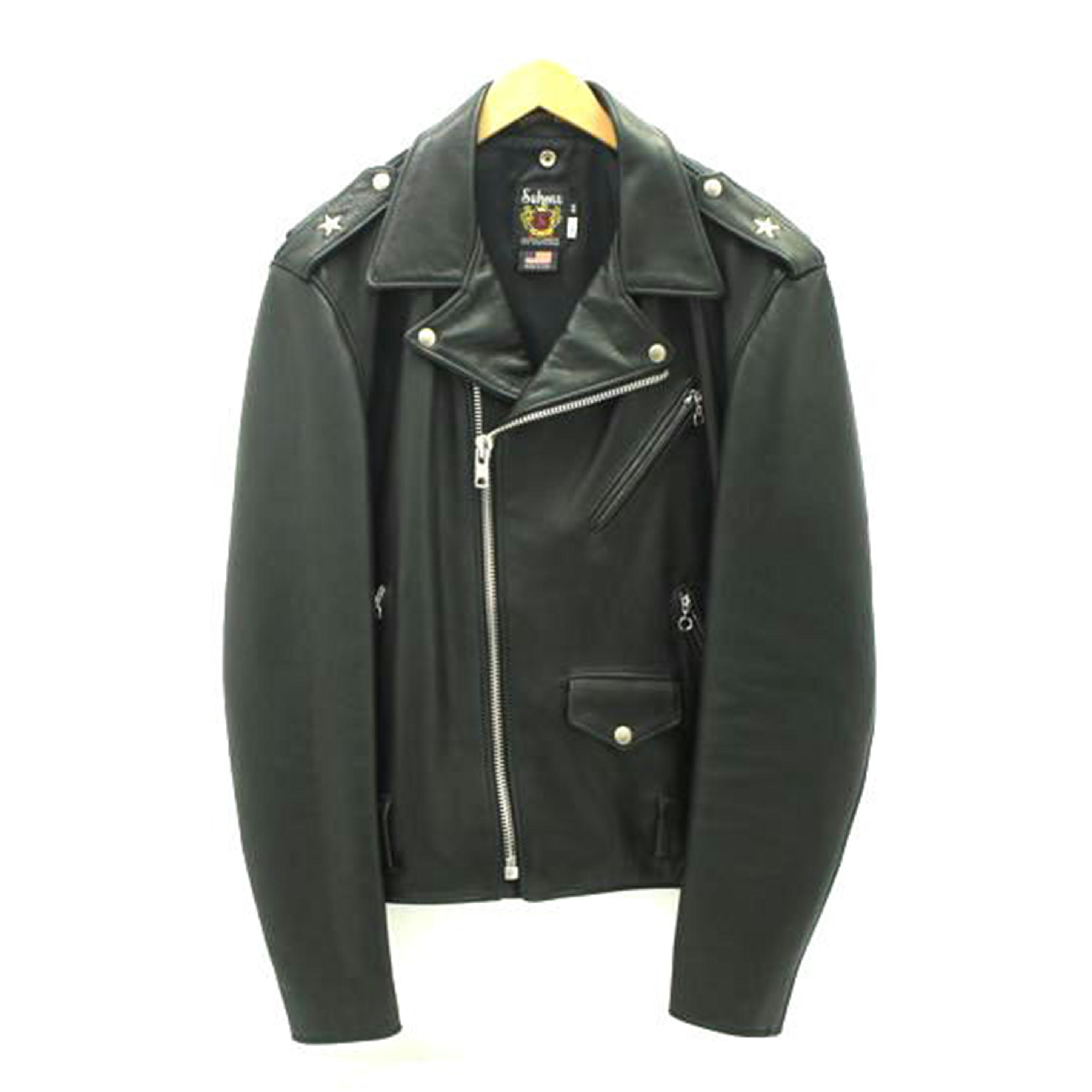 美品 USA製 SCHOTT ATOMIC GARAGE ライダース ジャケット Schott ワンスター atomic garage別注 ダブルライダース - メルカリ