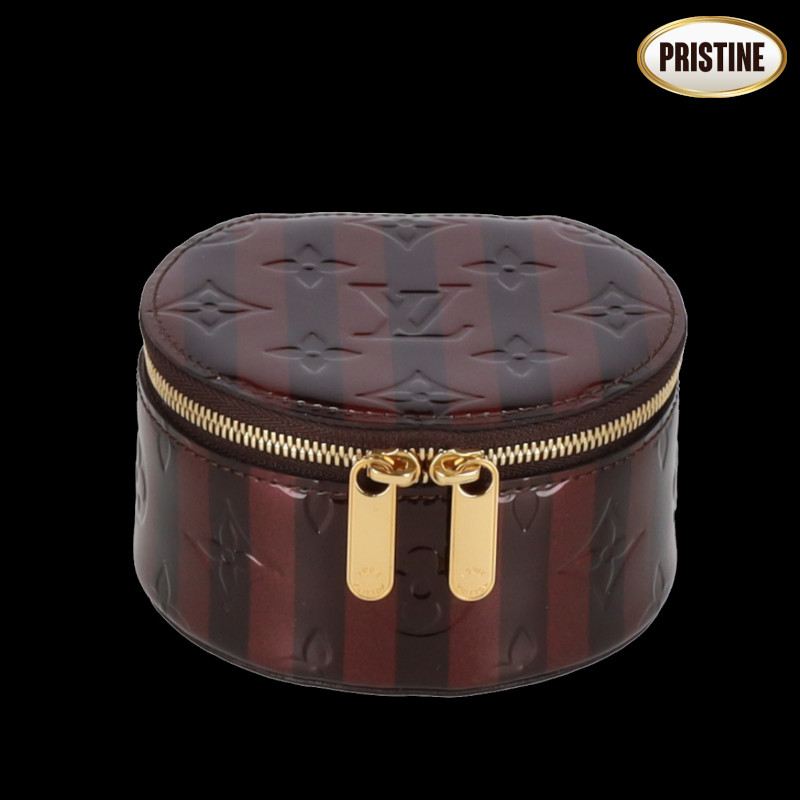 【Pristine Condition】 LOUIS VUITTON ルイ・ヴィトン/ポシェット・ビジューGM/ヴェルニ・レイユール/M91712/SP4***/SAランク/75【中古】