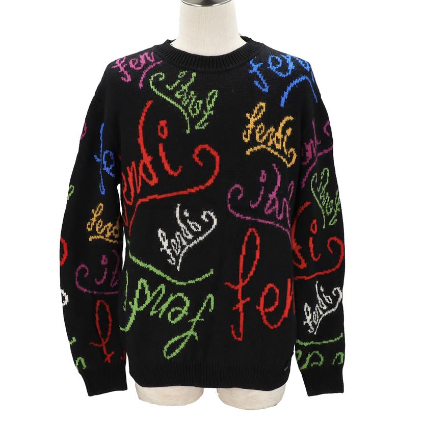 楽天市場】FENDI(フェンディ) シースルー チェックニット トップス