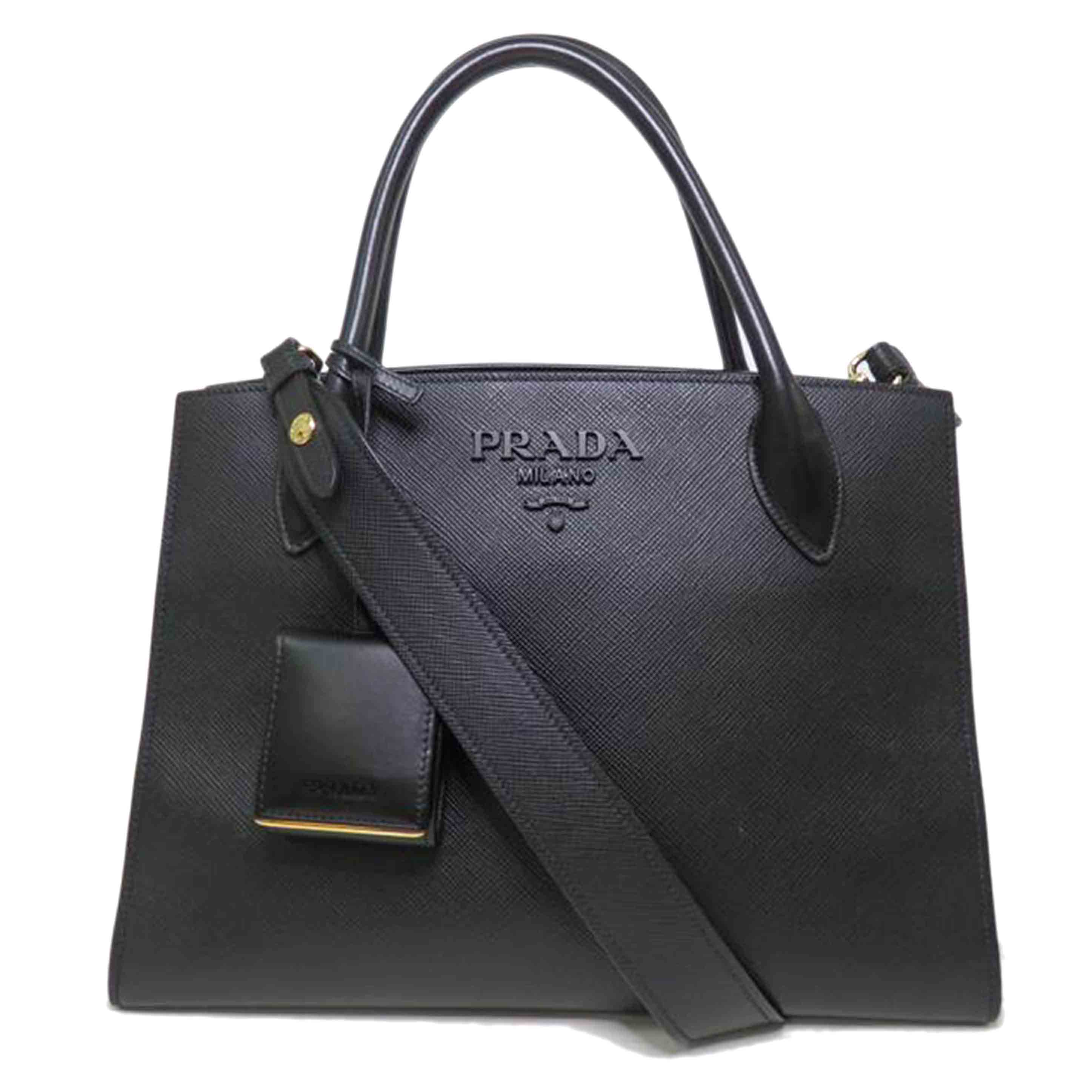 楽天市場】PRADA プラダ モノクローム スモールバッグ
