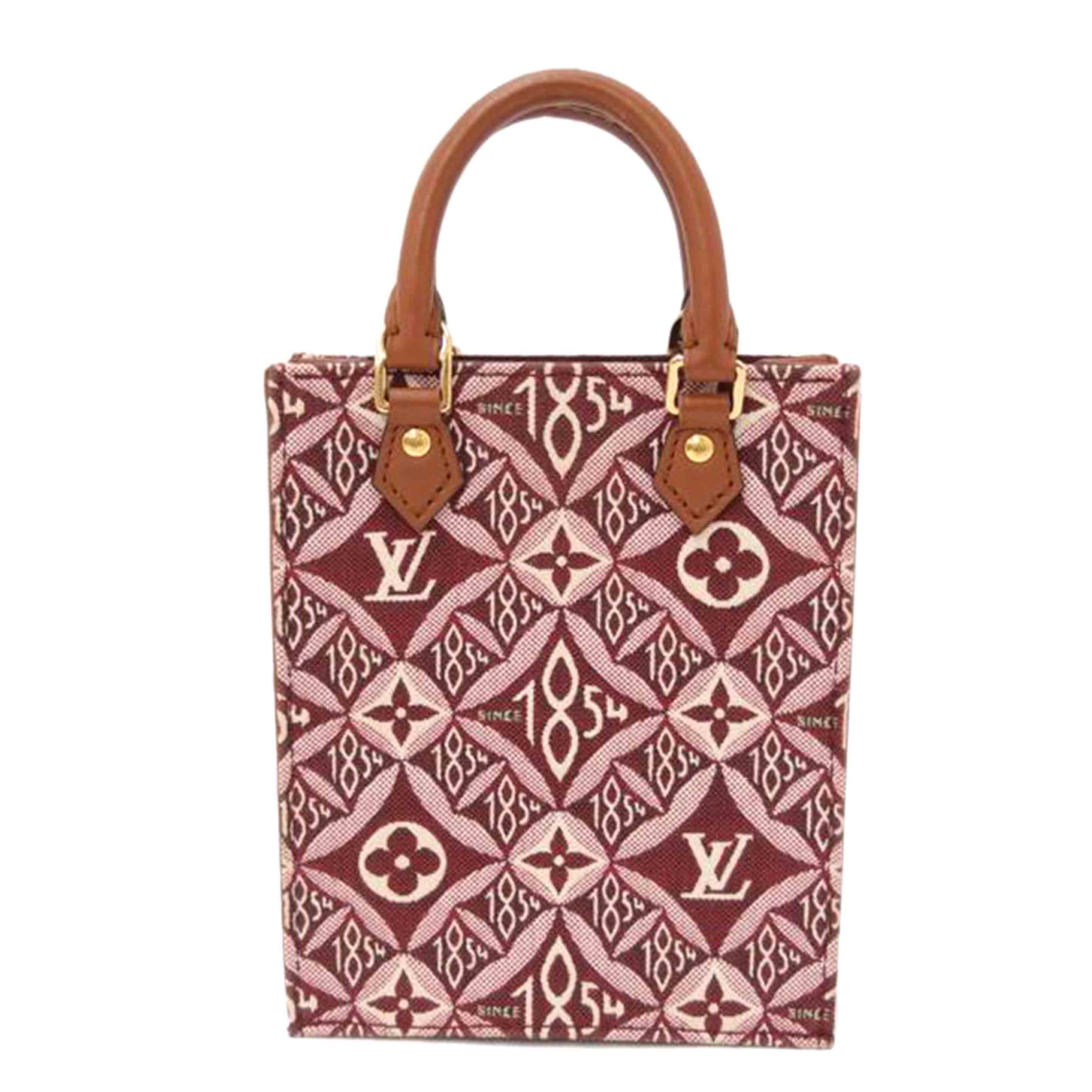 LOUIS VUITTON ルイ･ヴィトン/プティットサックプラ/ジャガード/ボルドー/M69846/SP3***/Aランク/69【中古】