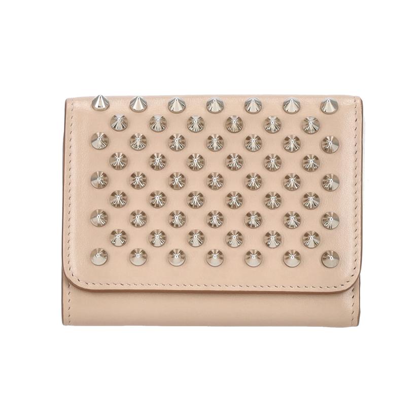 C.Louboutin ルブタン/コンパクトスタッズウォレット/3165040/ABランク/91【中古】