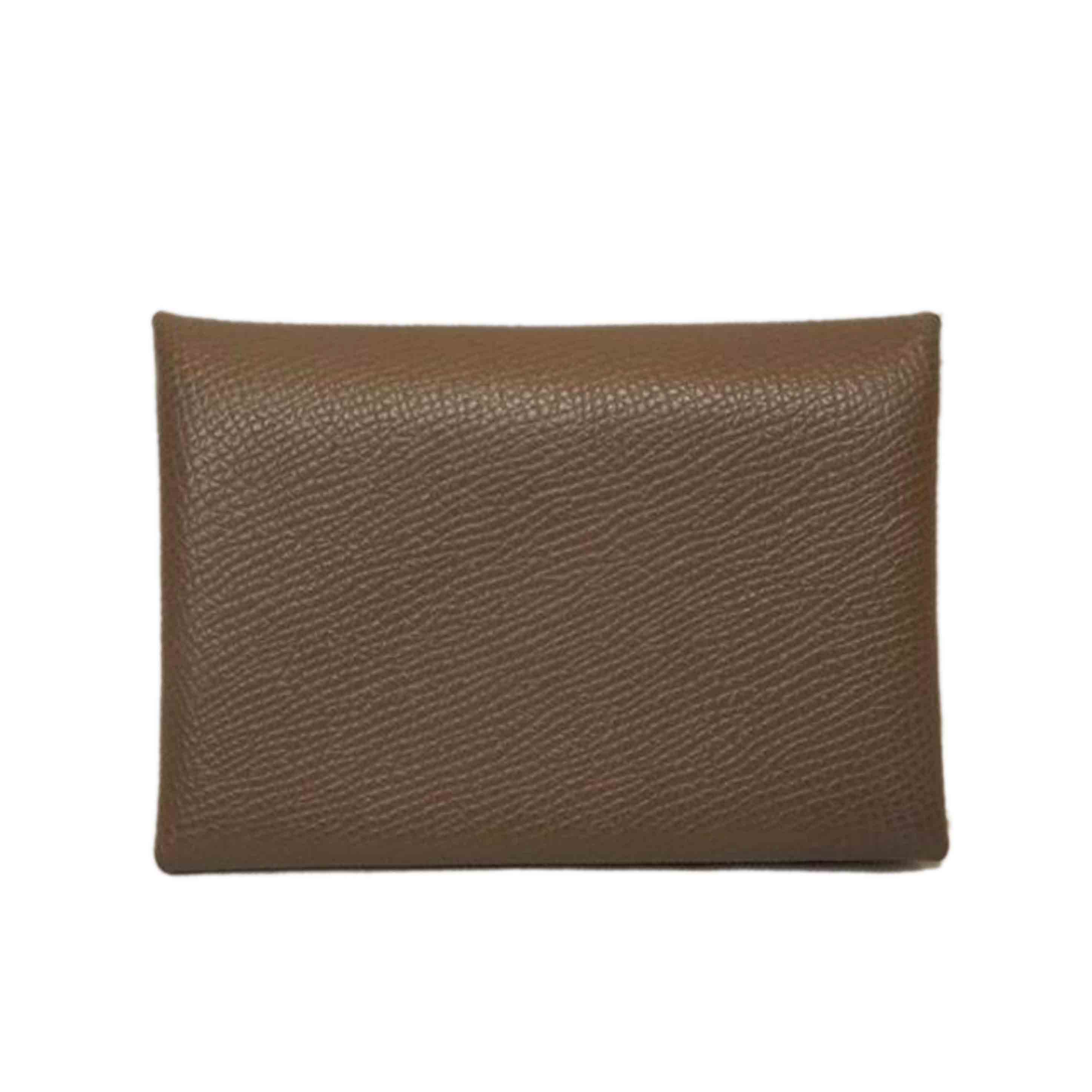 HERMES エルメス/カルヴィデュオ/エプソン/エトゥープ/B/A位置付ける/92【中古】 名刺入れ-財布・ケース-バッグ・小物・ブランド雑貨