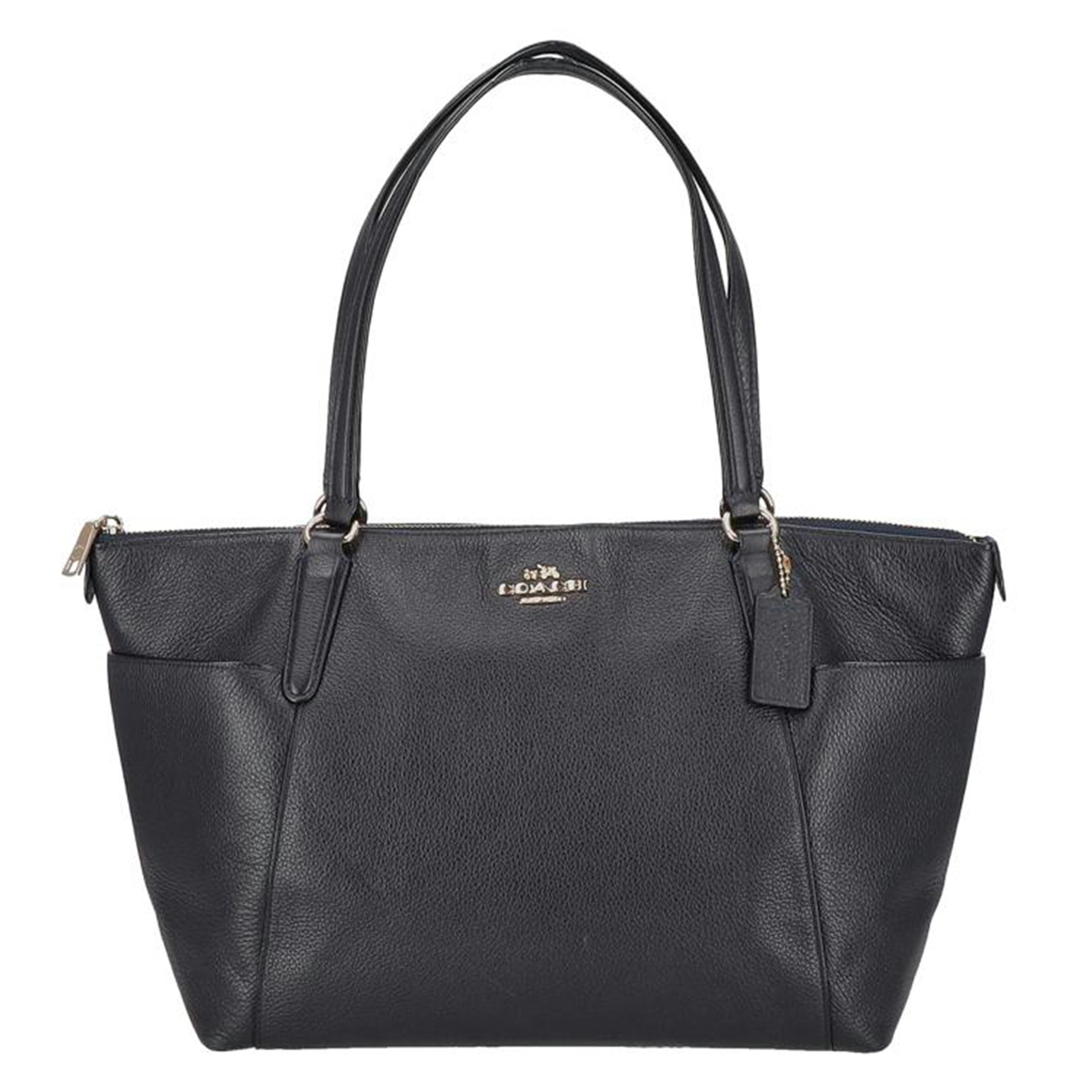 COACH コーチ/レザートートバッグ/ネイビー/F37216/M15**/ABランク/18【中古】｜ワンダーレックス 店
