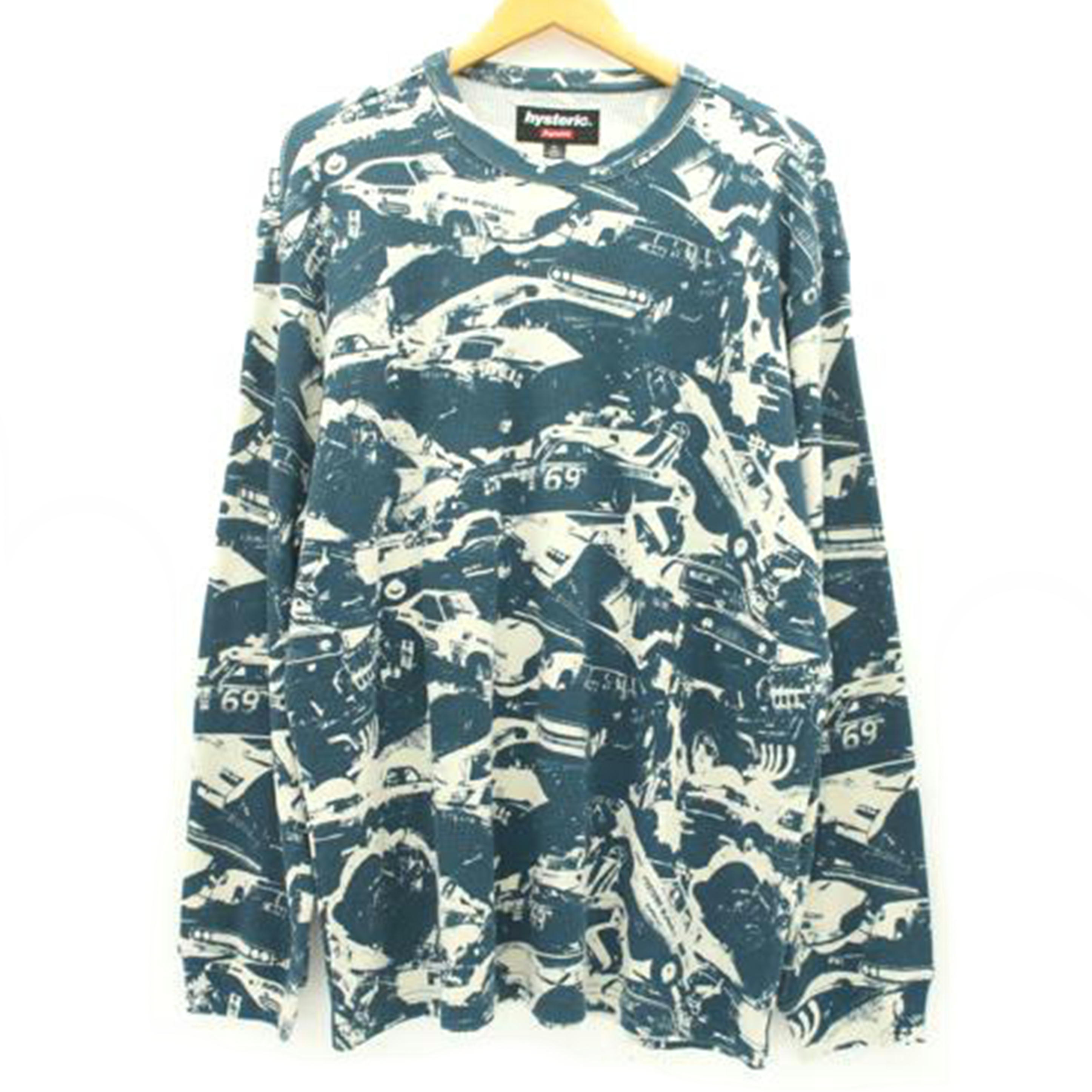 Supreme シュプリーム/×HYSTERIC GRAMOUR Cars Thermal/長袖カットソー/サイズ XL/Aランク/05【中古】