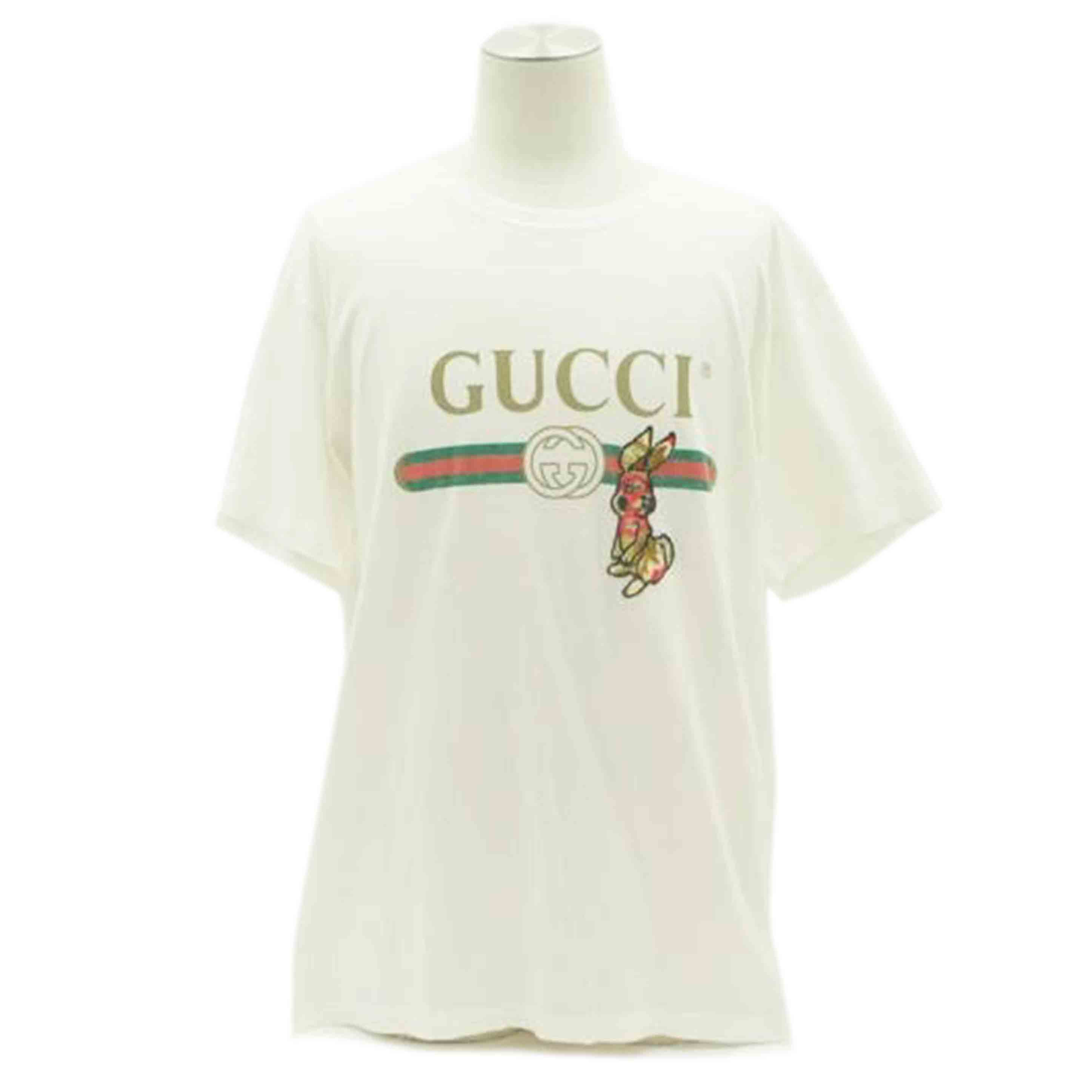 GUCCI グッチ　ボーダー　オーバーティシャツ！ 楽天市場】【本物保証】 超美品 グッチ GUCCI オーバーサイズ
