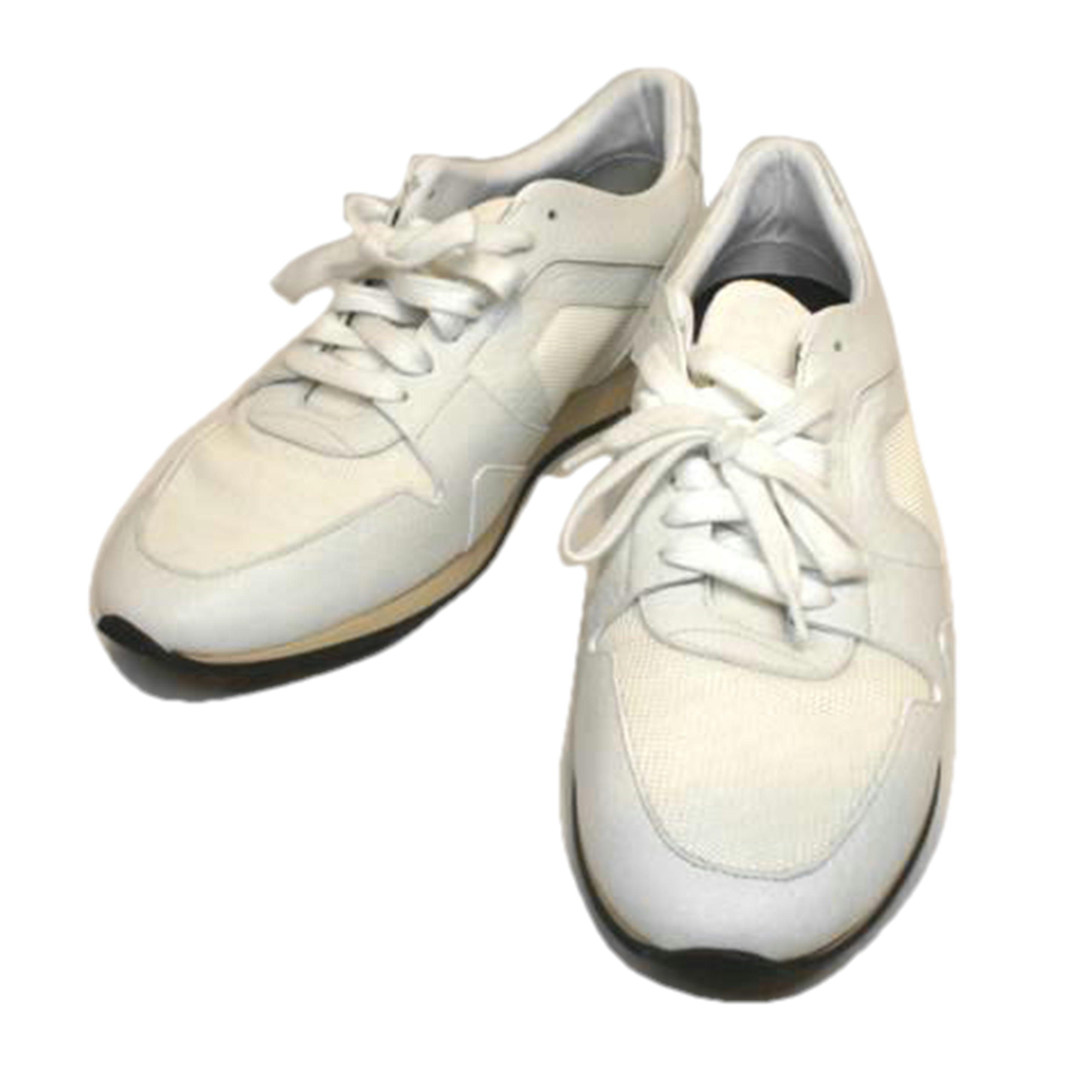 BURBERRY バーバリー/ホワイトローカットスニーカー/A序列付ける/92【中古】