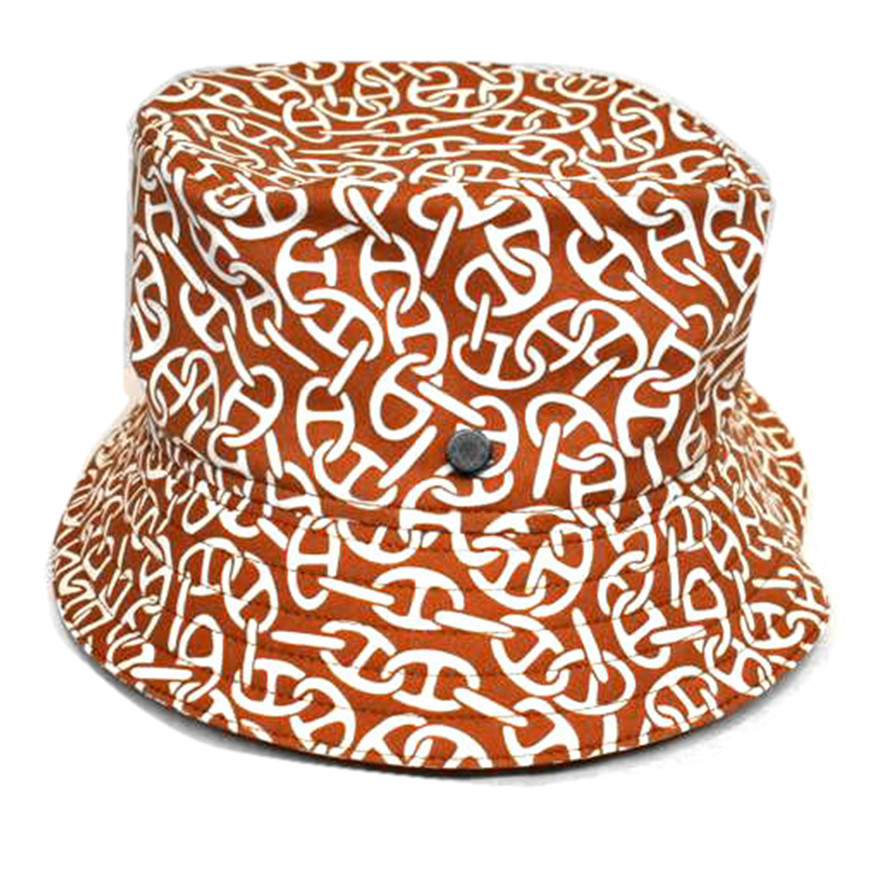 HERMES エルメス/ハーパーナウサ/ナイロンバケットハット/シェーヌダンクル/SAランク/92【中古】