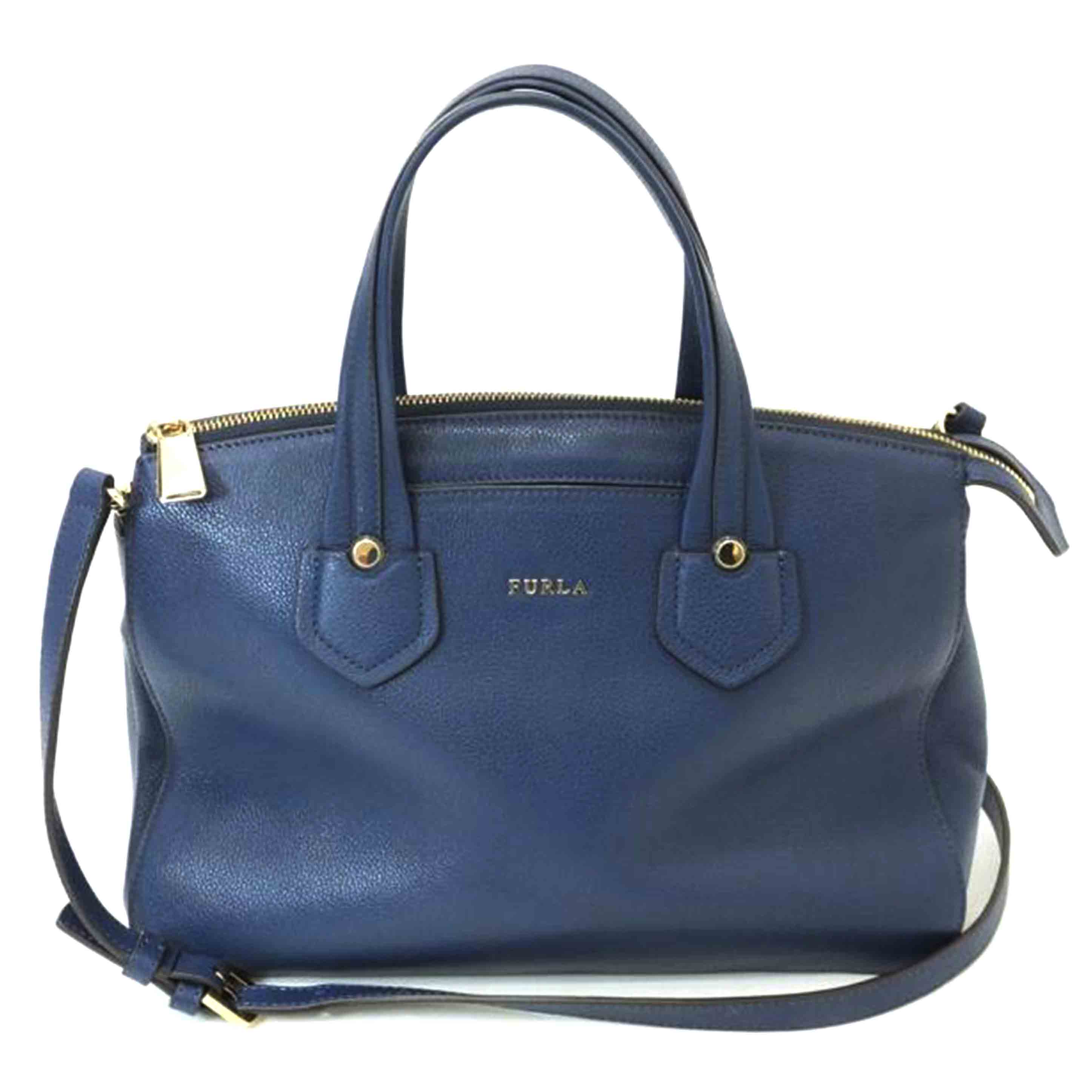 FURLA サッチェルハンドバッグ FURLA メトロポリス サッチェル ハンドバッグ S フルラ - メルカリ