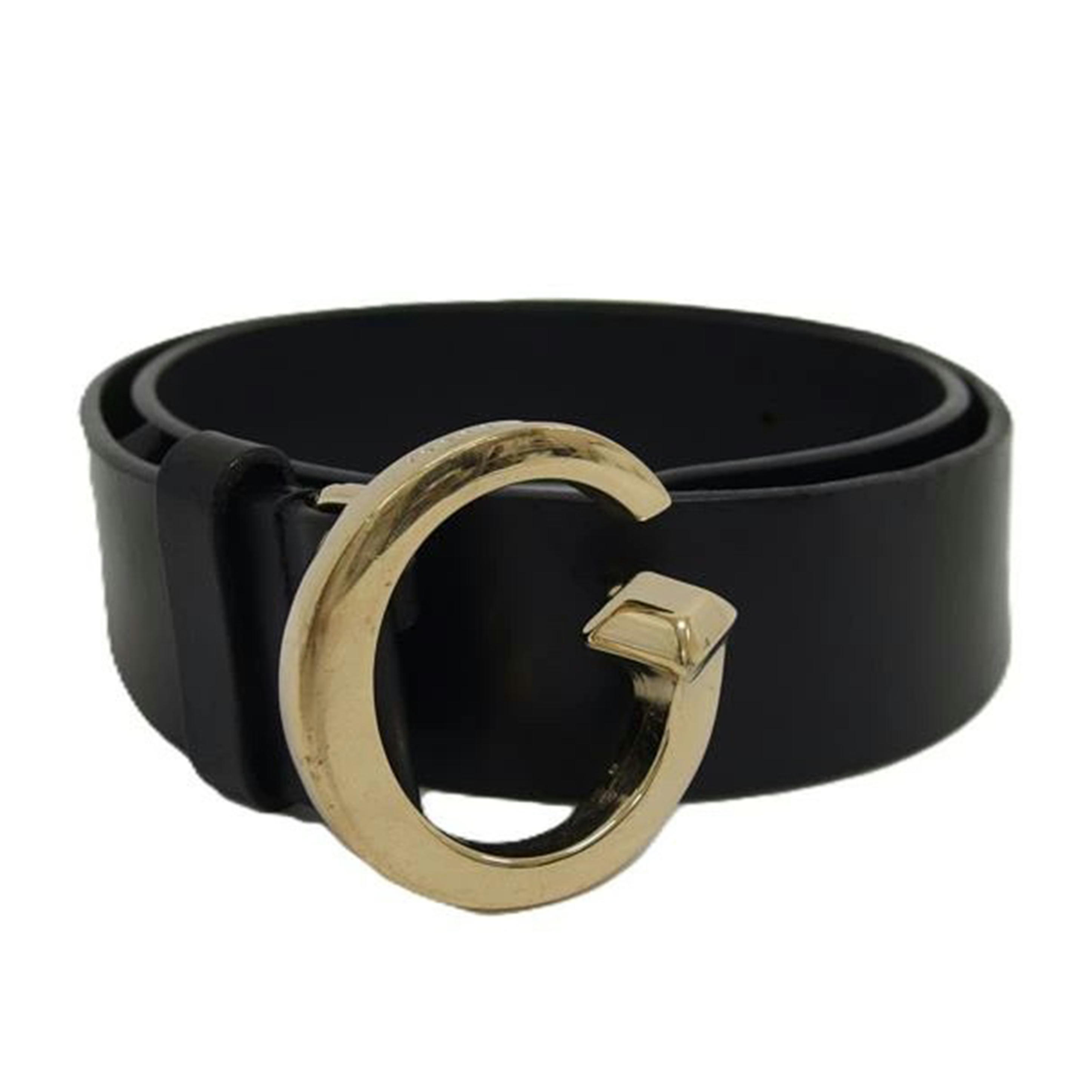 MT266　グッチ　GUCCI　ベルト　レディース　レザー　金　黒　80/32 楽天市場】GUCCI グッチ/マイクログッチシマレザーベルト/281548
