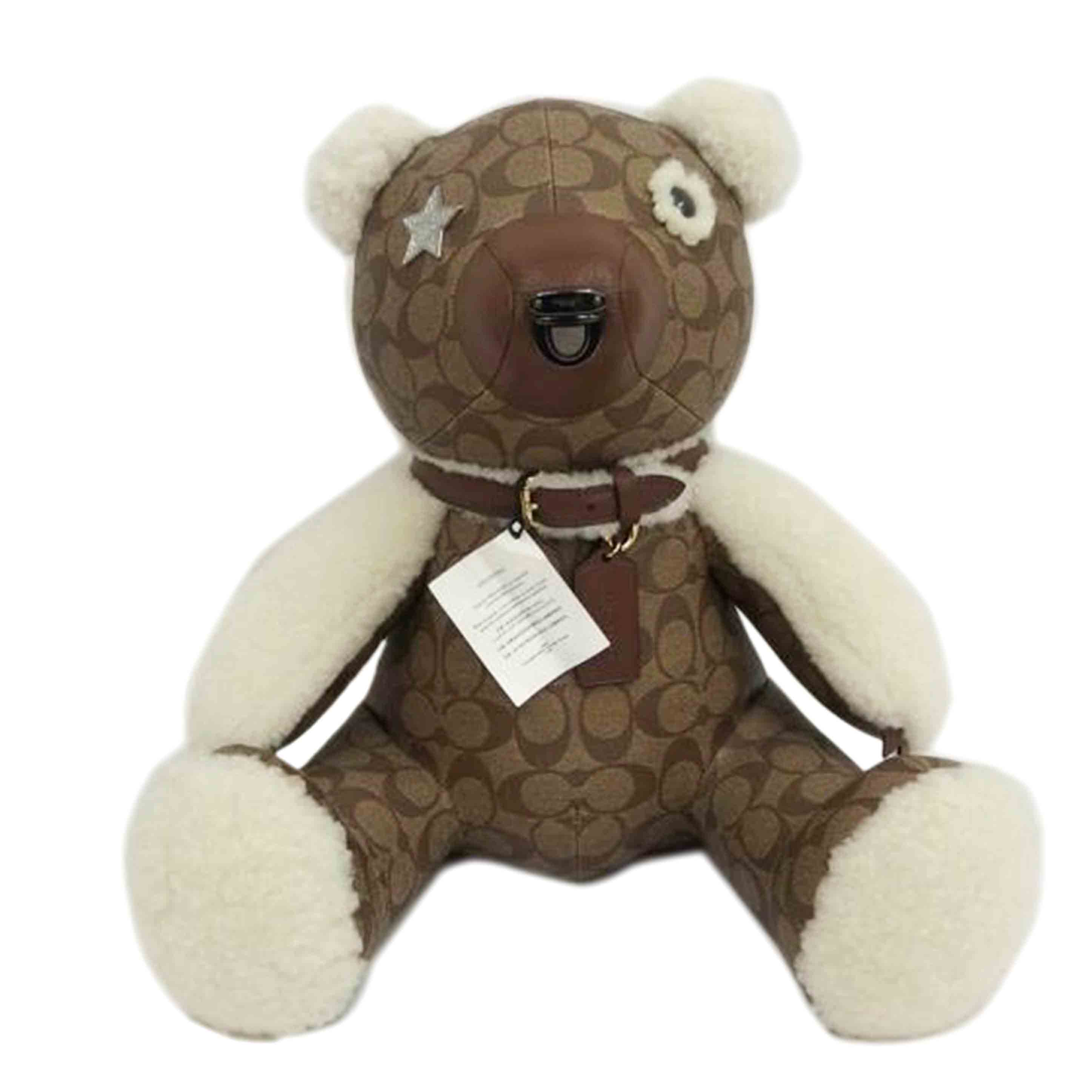 COACH コーチ/シグネチャーキャンバスベア/75528/Aランク/82【中古】