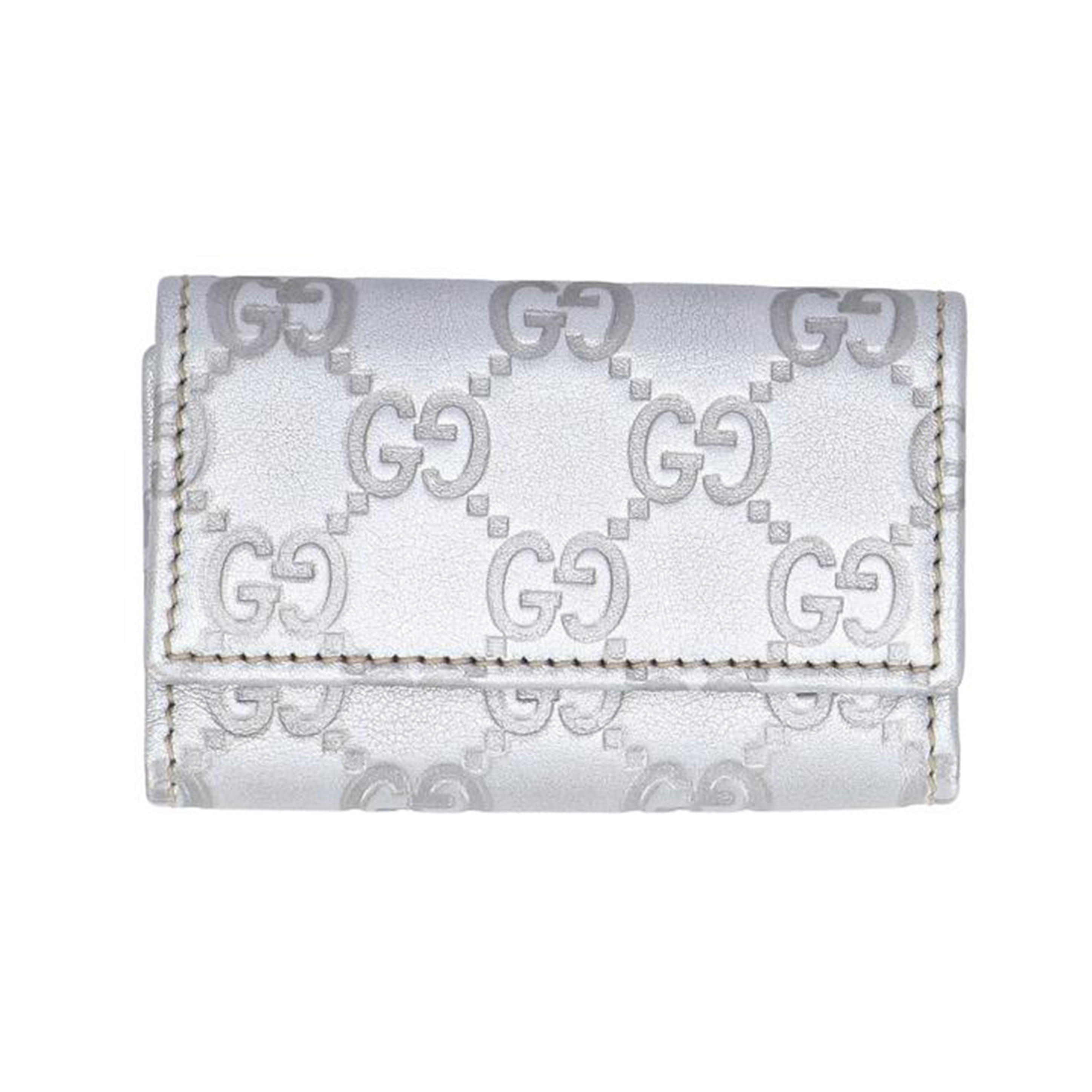 美品　GUCCI 　グッチ　6連　キーケース　シェリーライン　グッチシマ 楽天市場】GUCCI グッチ グッチシマ シェリーライン 6連キーケース