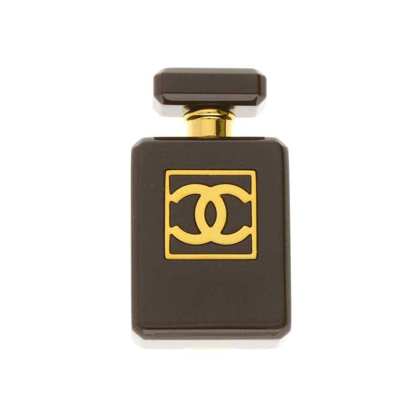 CHANEL シャネル/ココマーク香水瓶ブローチ/ブラウン/2023/B23A/Aランク/91【中古】