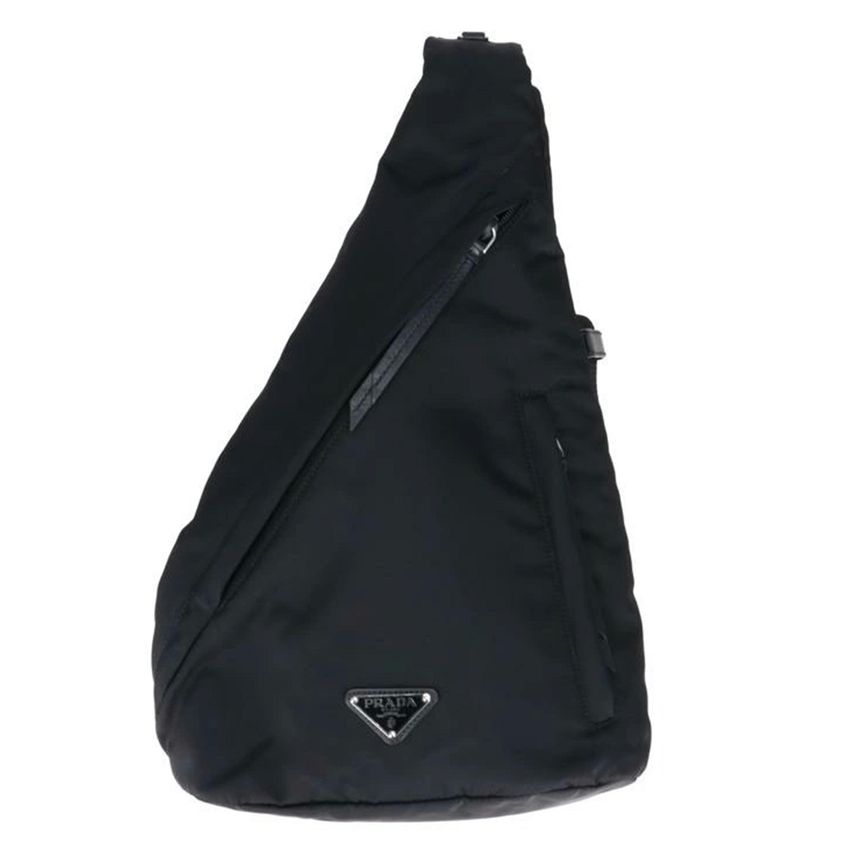 プラダ PRADA (2VZ116 VOOO 2DMG)Re-Nylon xレザー バックパック PRADA プラダ ボディバッグ 2VZ116 2DMG メンズ Re-Nylon