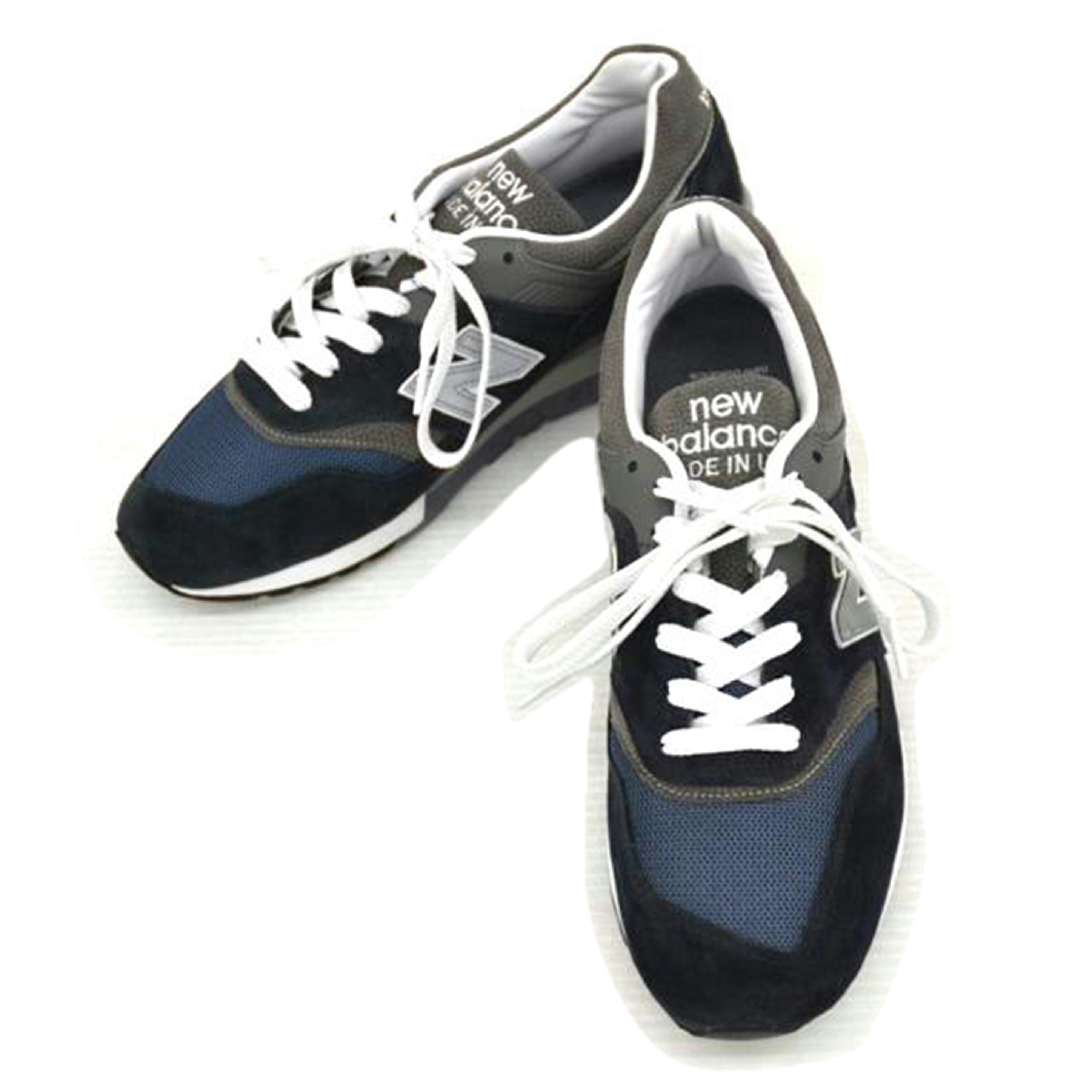 new balance ニューバランス/キス×997/ネイビー/M997NV/SAランク/75【中古】