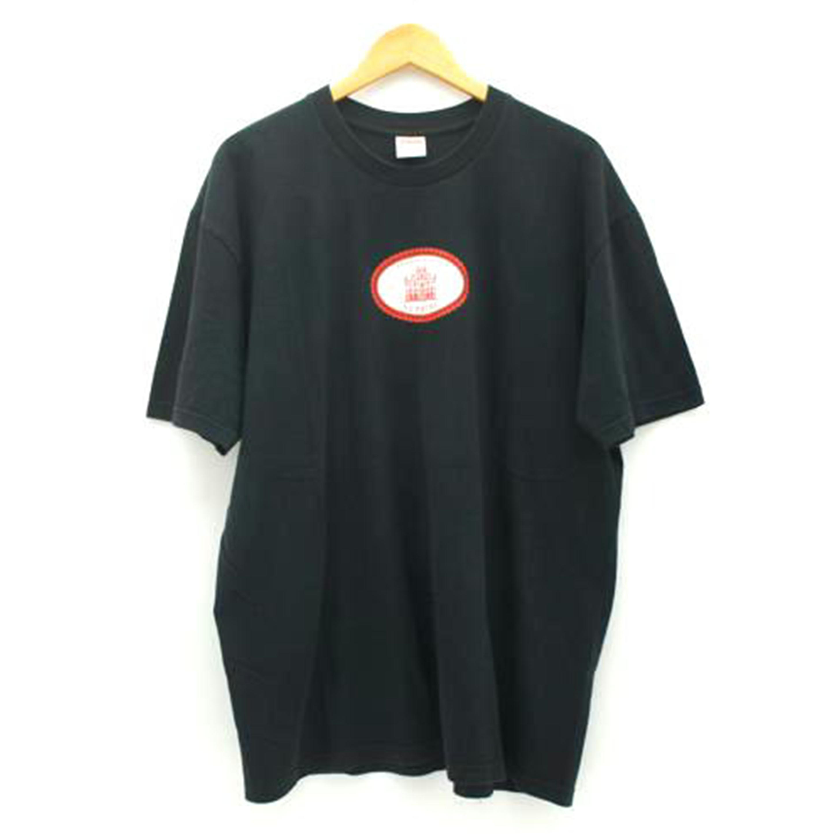 Supreme シュプリーム/フロントプリント/コットンTシャツ/ブラック/RN#101837/ABランク/18【中古】