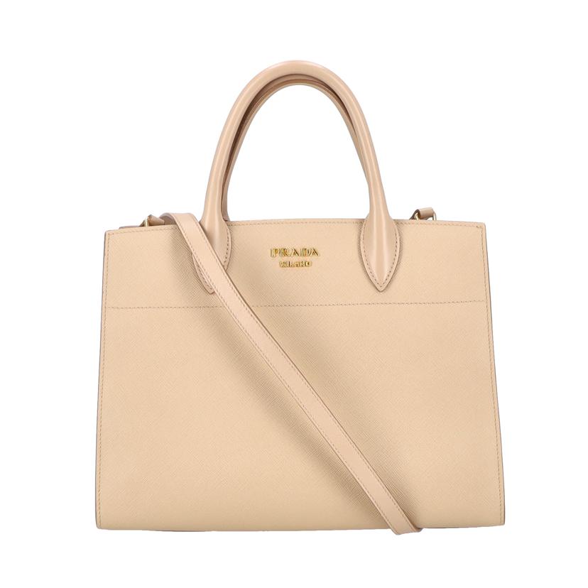 PRADA プラダ/ ビブリオテーク2WAY肩部/1BA050/AB価値づける/05【中古】