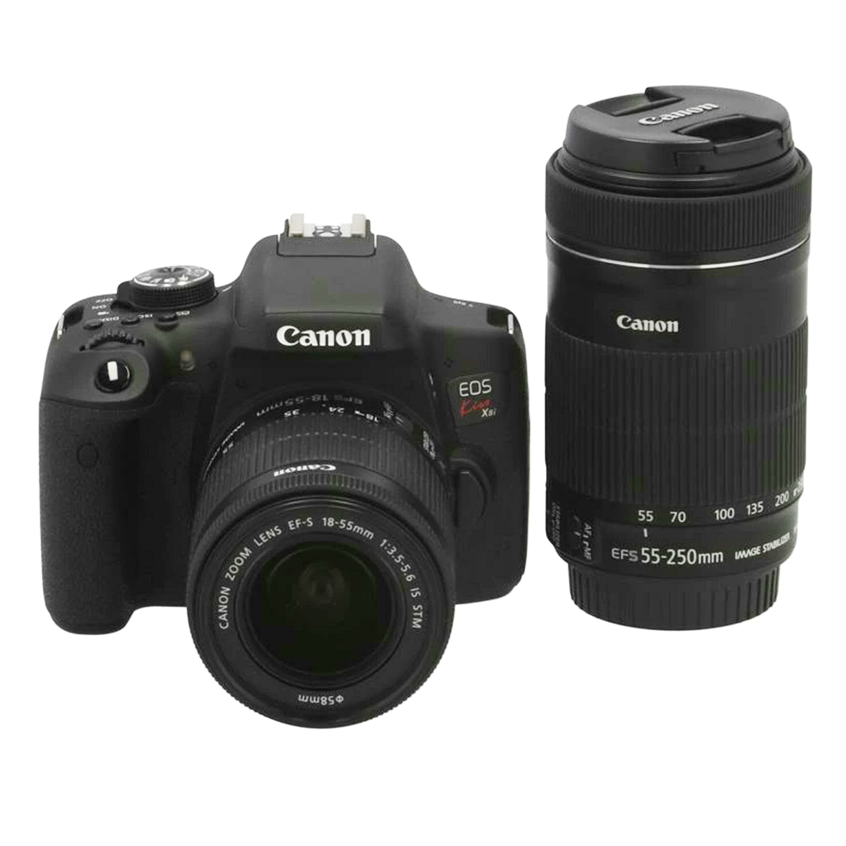 CANON 加農砲/デジタル一眼/EOS Kiss X8i WZ一揃いの道具/191032002828/B価値づける/71【中古】